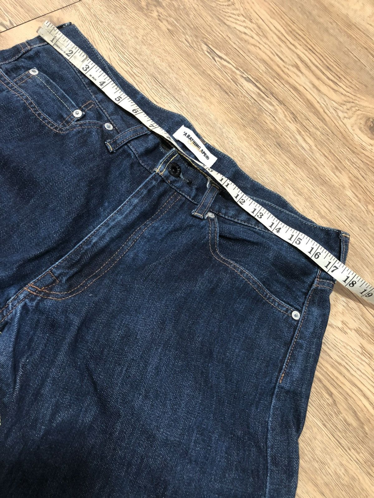 Bape A Bathing Ape denim Size US 34 / EU 50 - 10 Thumbnail