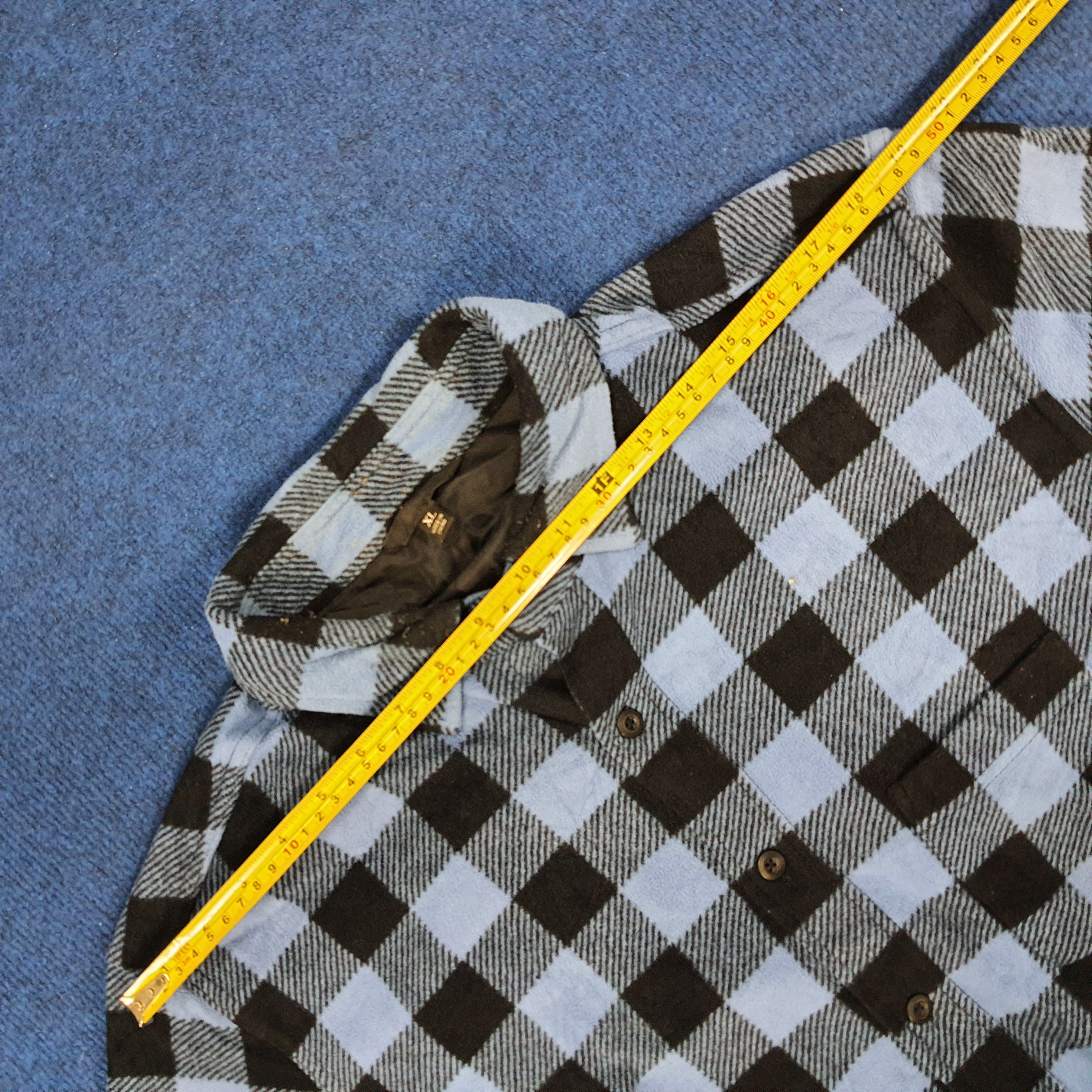 Japanese Brand × Uniqlo × Vintage Vintage Uniqlo Flannel Custom Logo Japanese Brand Shirt Size US L / EU 52-54 / 3 - 7 Thumbnail