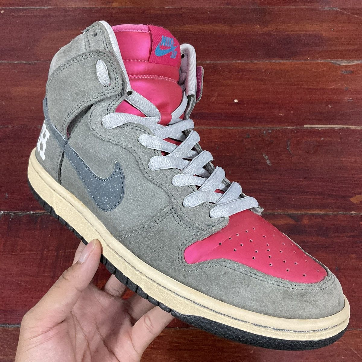 Nike SB Dunk High Brain Wreck 2009 Size US 8.5 / EU 41-42 - 4 Thumbnail
