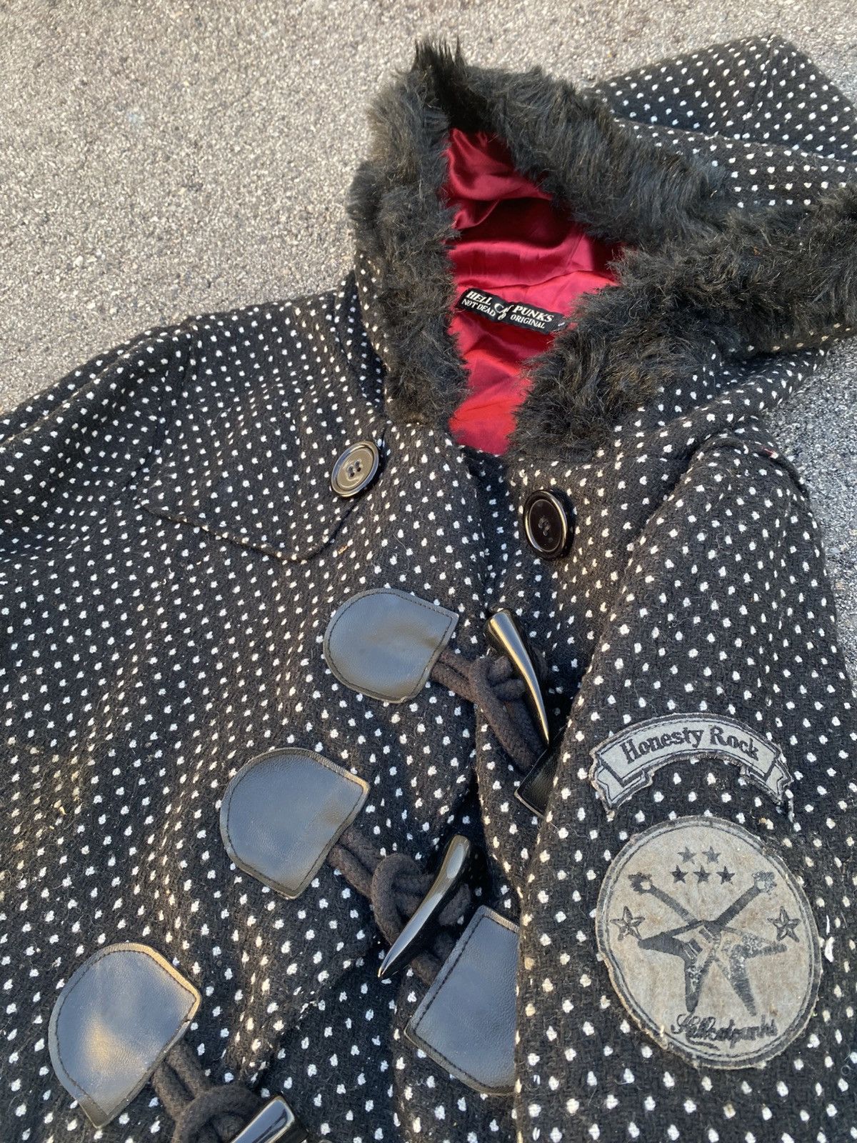 If Six Was Nine polka dot hell cat punk jacket Size S / US 4 / IT 40 - 4 Thumbnail
