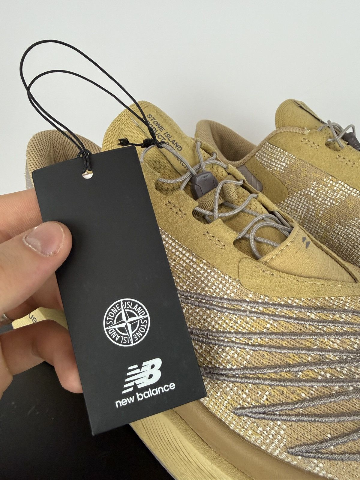 Stone Island Beige Stone Island x New Balance Fuelcell C1 shoes Size US 11.5 / EU 44-45 - 11 Thumbnail
