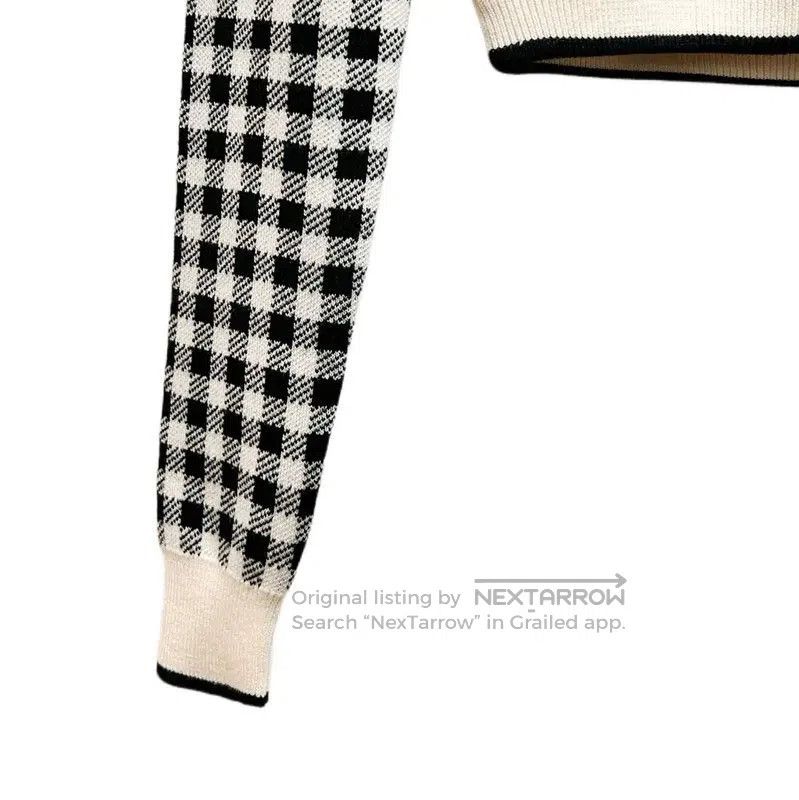 Miu Miu Miu Miu Color-Blocked Cotton Blend Sweatshirt . Size L / US 10 / IT 46 - 7 Thumbnail