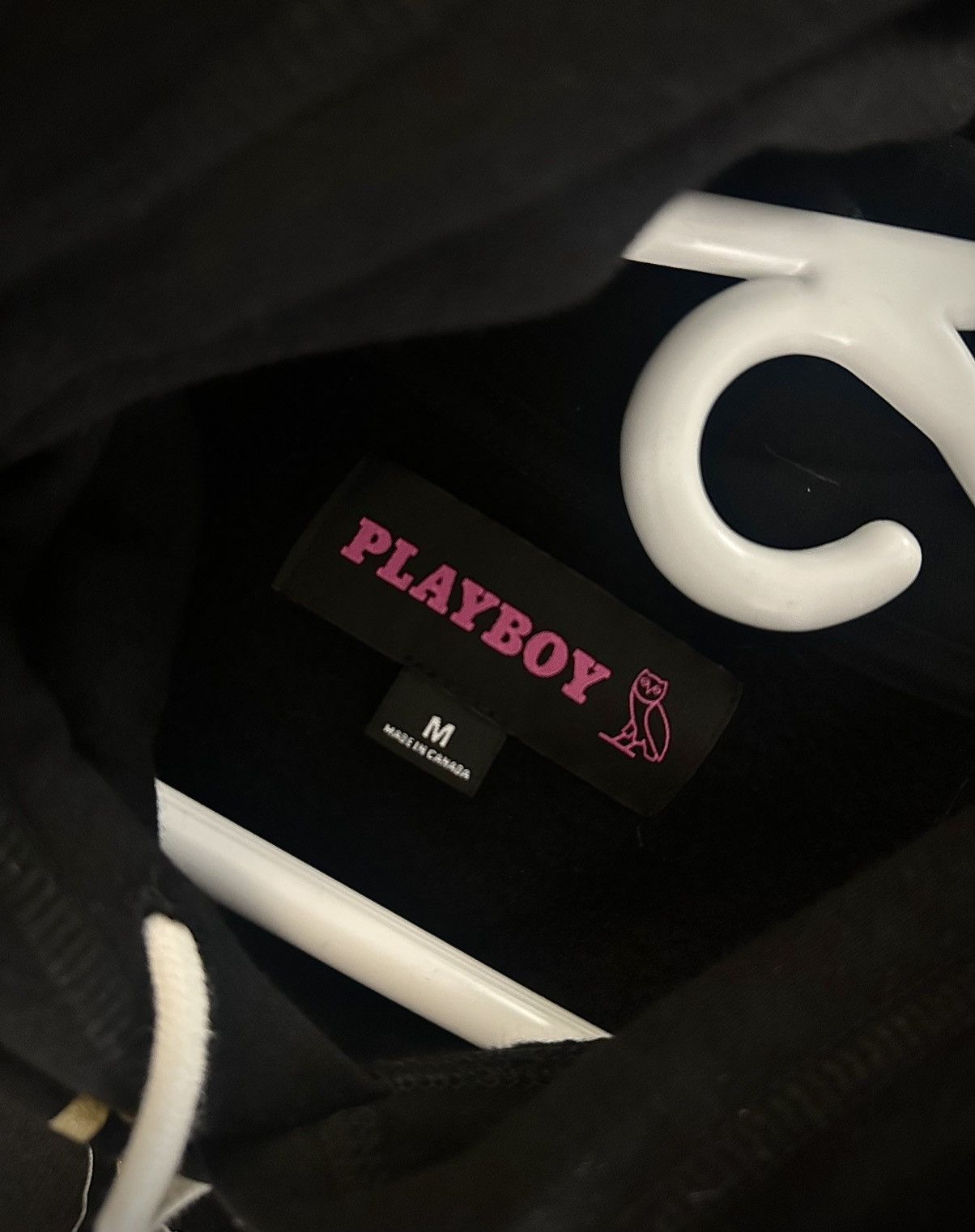 October's Very Own OVO x Playboy Pin-Up Hoodie – Black – Size M – Brand New Size US M / EU 48-50 / 2 - 5 Thumbnail
