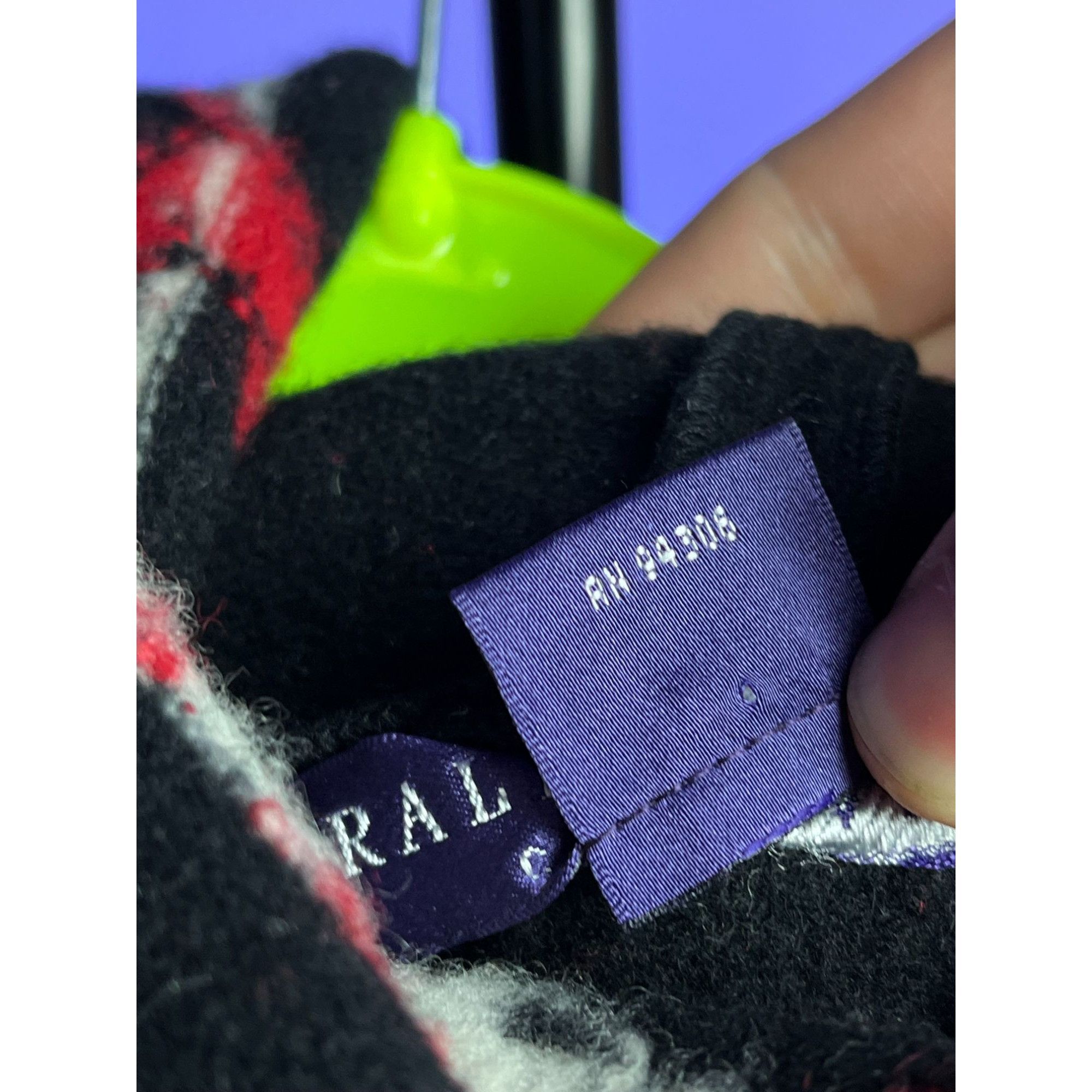 Ralph Lauren Purple Label Ralph Lauren Purple Label Poncho M Aztec Wool Cashmere Size US M / EU 48-50 / 2 - 7 Thumbnail