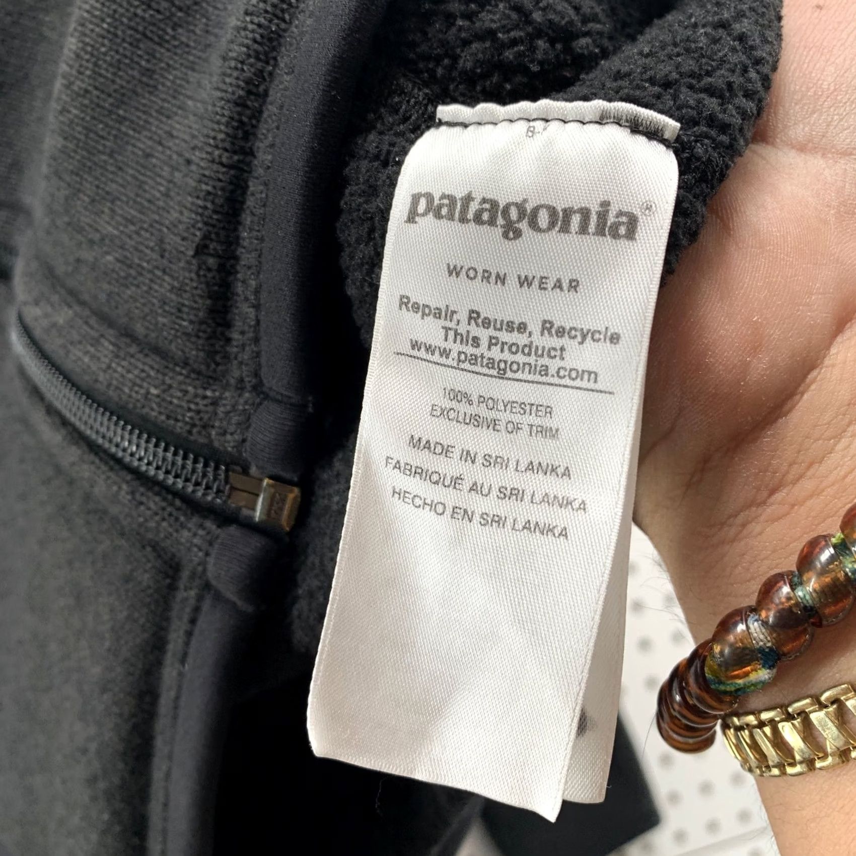 Patagonia Patagonia Jacket Mens Large Black Better Sweater Discovery Logo Size US L / EU 52-54 / 3 - 6 Thumbnail