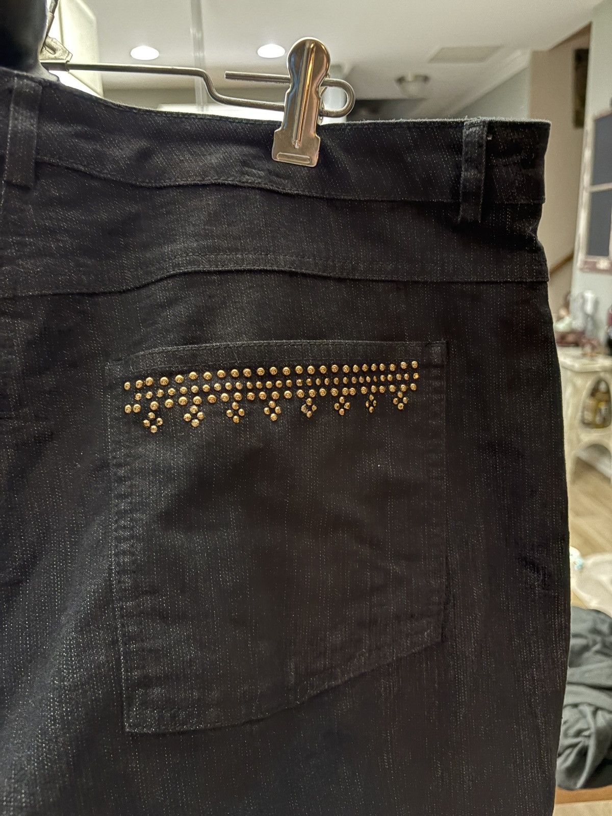 Other Ruby Rd size 18 dark denim jeans with bling Size 40" / US 18 - 9 Thumbnail