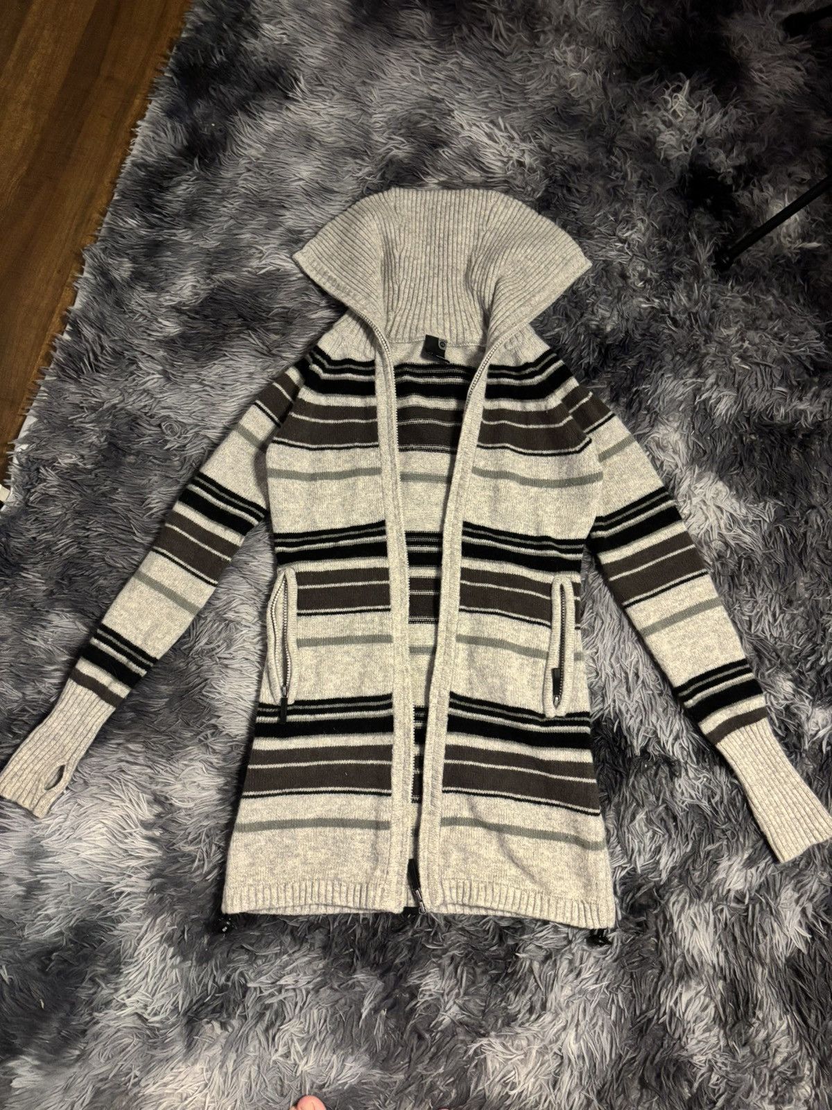 Bench × Vintage Vintage striped sweater/dress amazing beautiful natural wool Size XS / US 0-2 / IT 36-38 - 14 Thumbnail