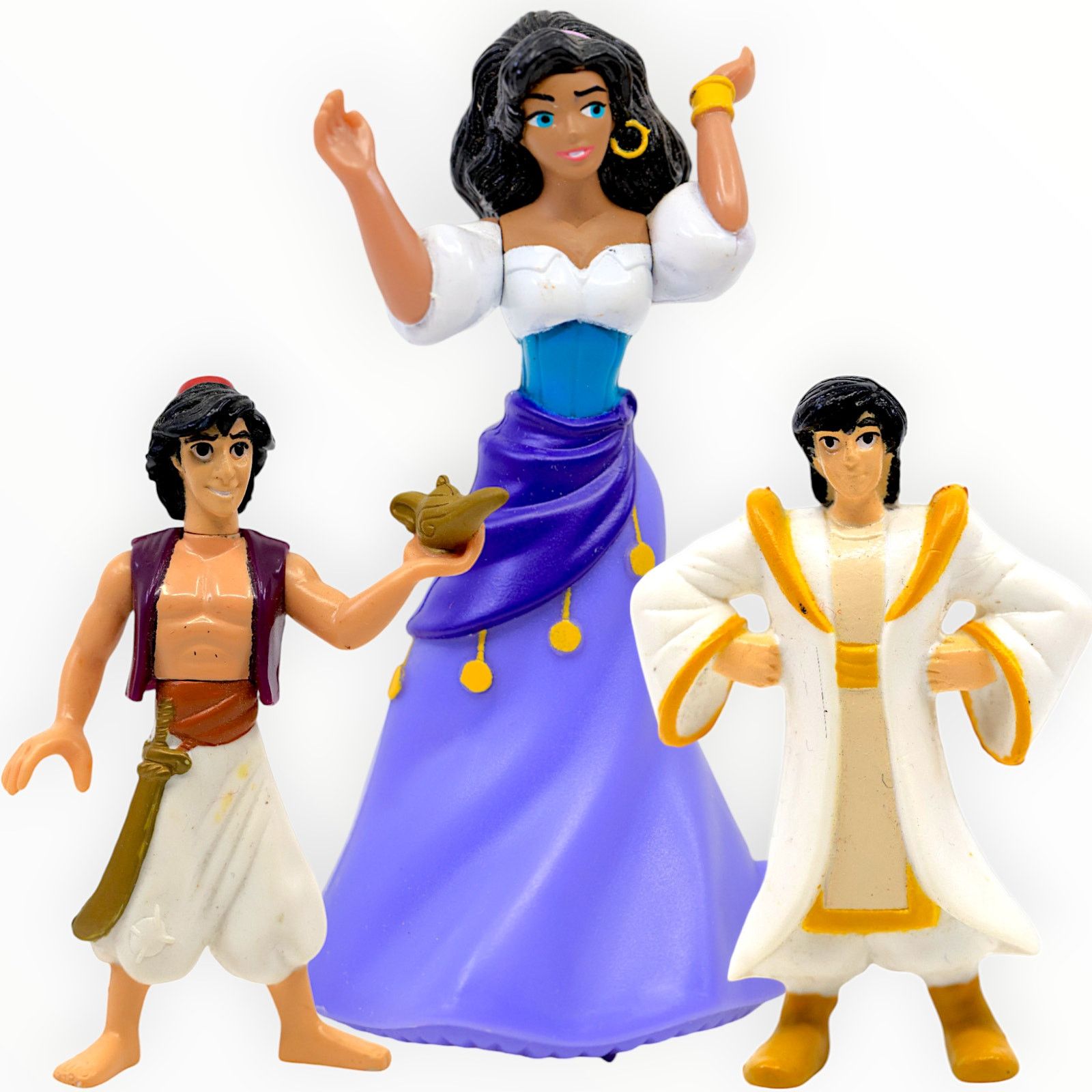 Disney Burger King Aladdin & Princess Jasmine 1990s Figurines Size ONE SIZE - 1 Thumbnail
