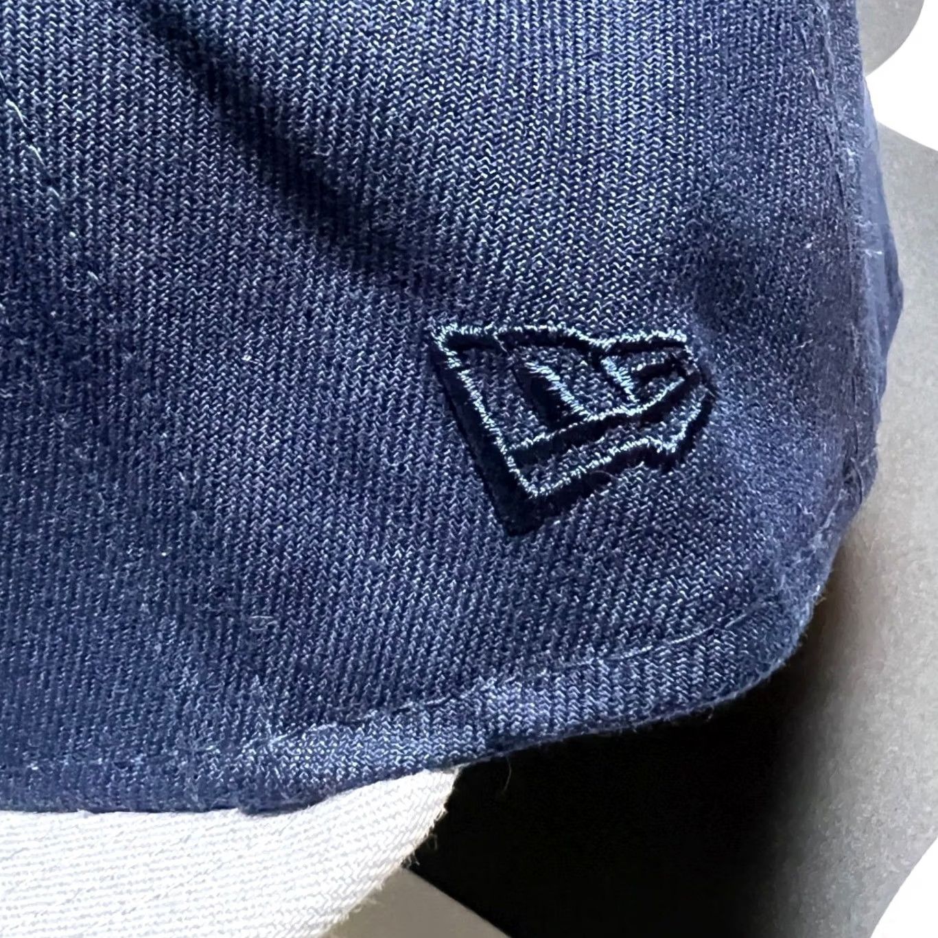 New Era VINTAGE New Era 59FIFTY Fitted Hat Mens 7 3/8 Navy Anaheim Angels 50th Anniversary Patch Size ONE SIZE - 7 Thumbnail