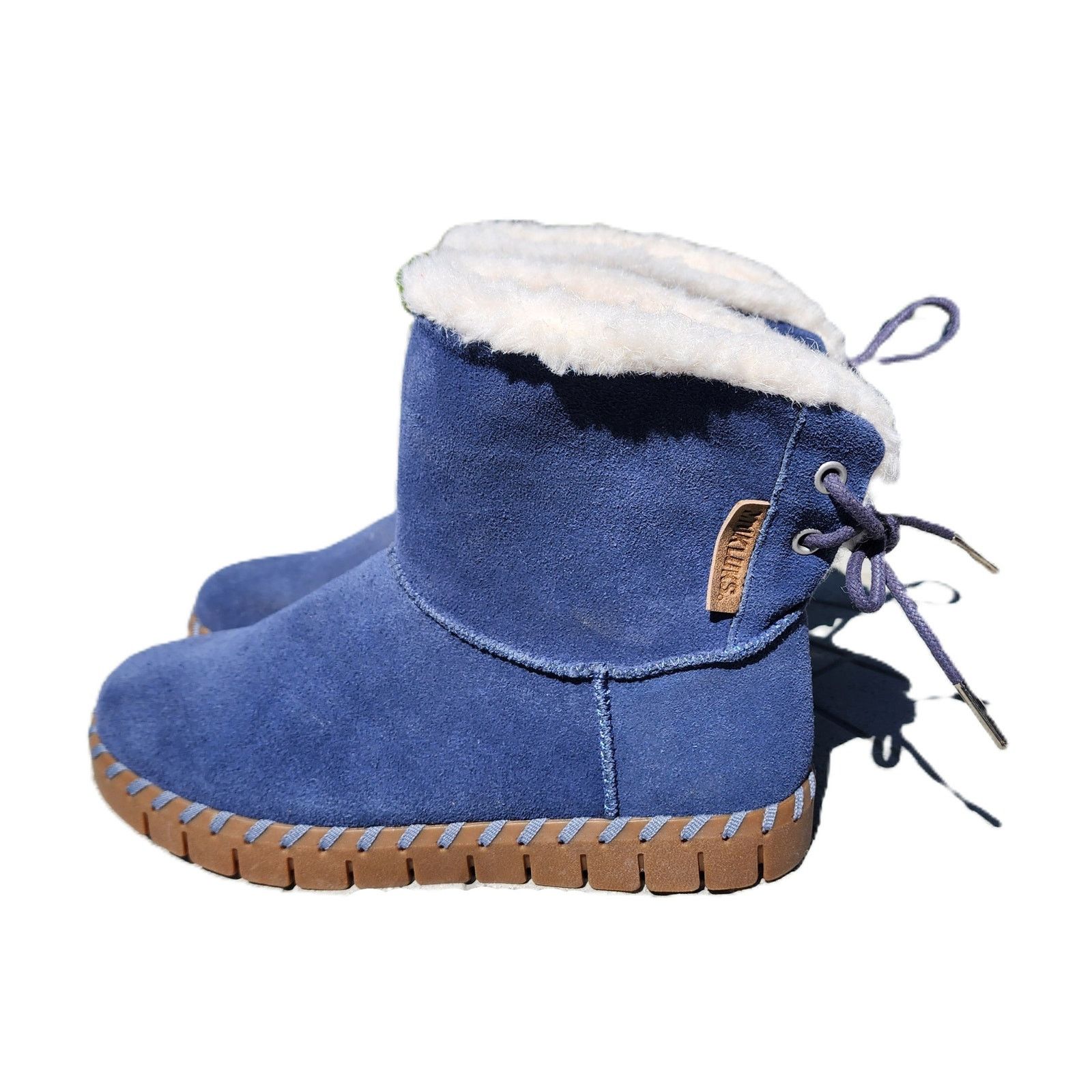 Designer MUK LUKS Flexi Albany Suede Shearling Winter Boots 6 Size US 6 / IT 36 - 10 Thumbnail