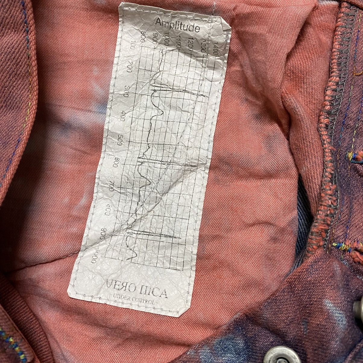 If Six Was Nine Veronica Led Rechwe Denim Flare Jeans Bleach Size US 32 / EU 48 - 16 Thumbnail