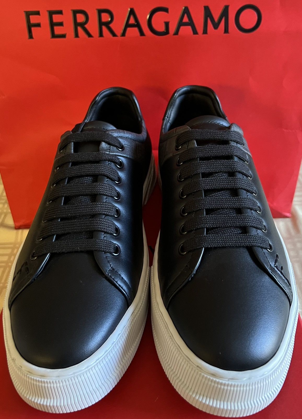 Salvatore Ferragamo Low top sneaker Clayton JCQ Size US 7.5 / EU 40-41 - 11 Thumbnail