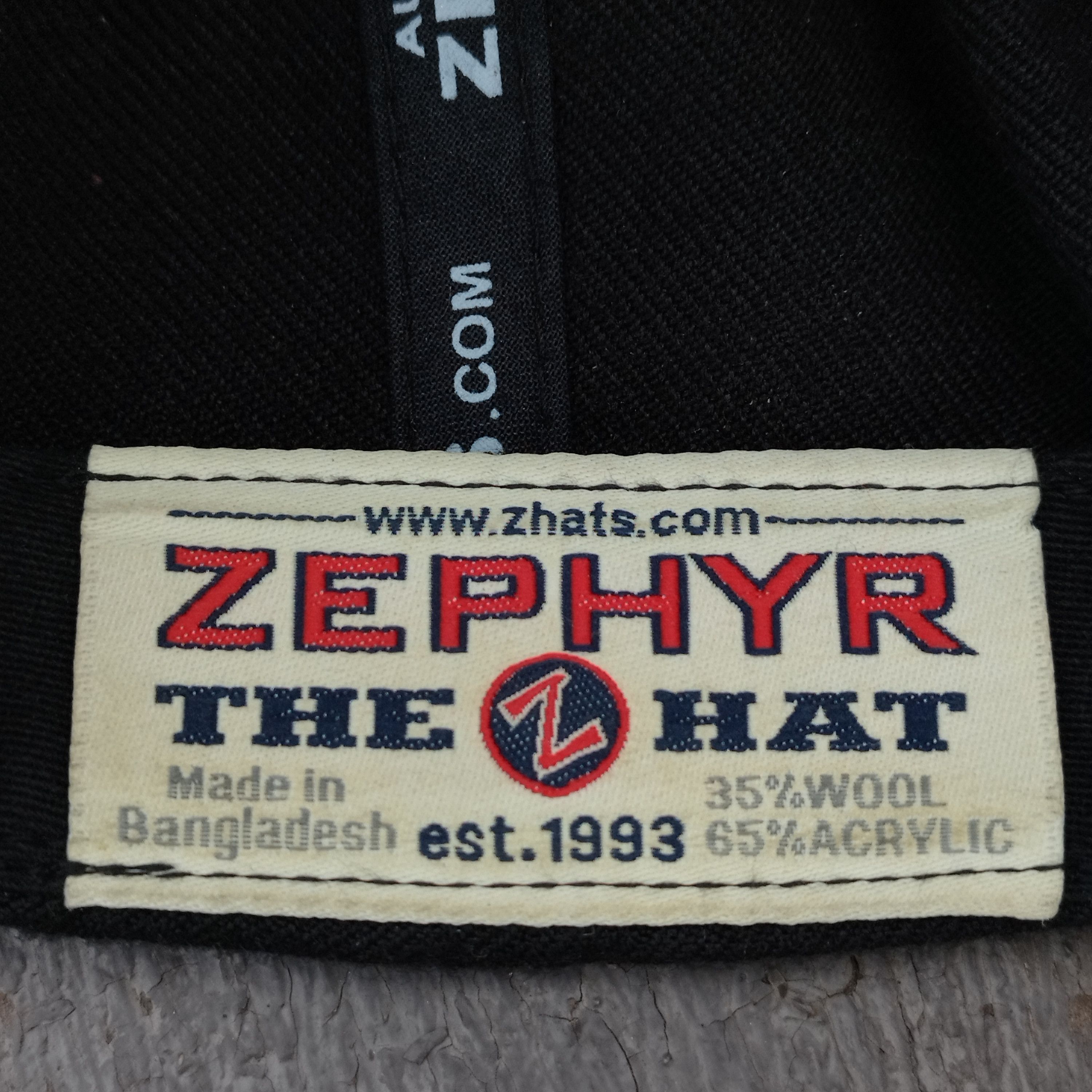 Zephyr Chicago Blackhawks Zephyr Snapback Hat NHL Axes Logo Wool Size ONE SIZE - 8 Thumbnail