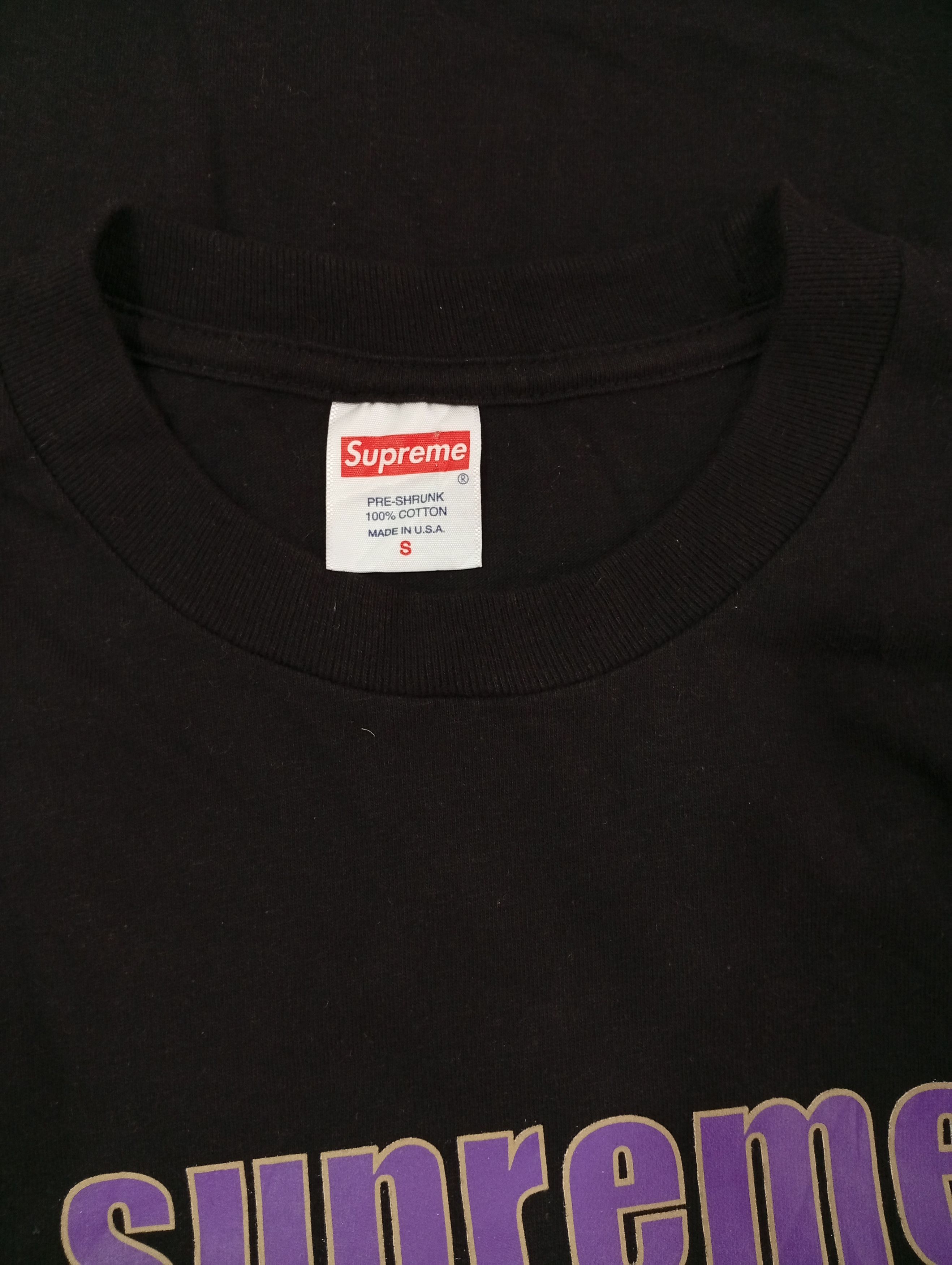 Supreme 🔥🔥Supreme The Real Shit LS T-Shirt Size US S / EU 44-46 / 1 - 24 Thumbnail