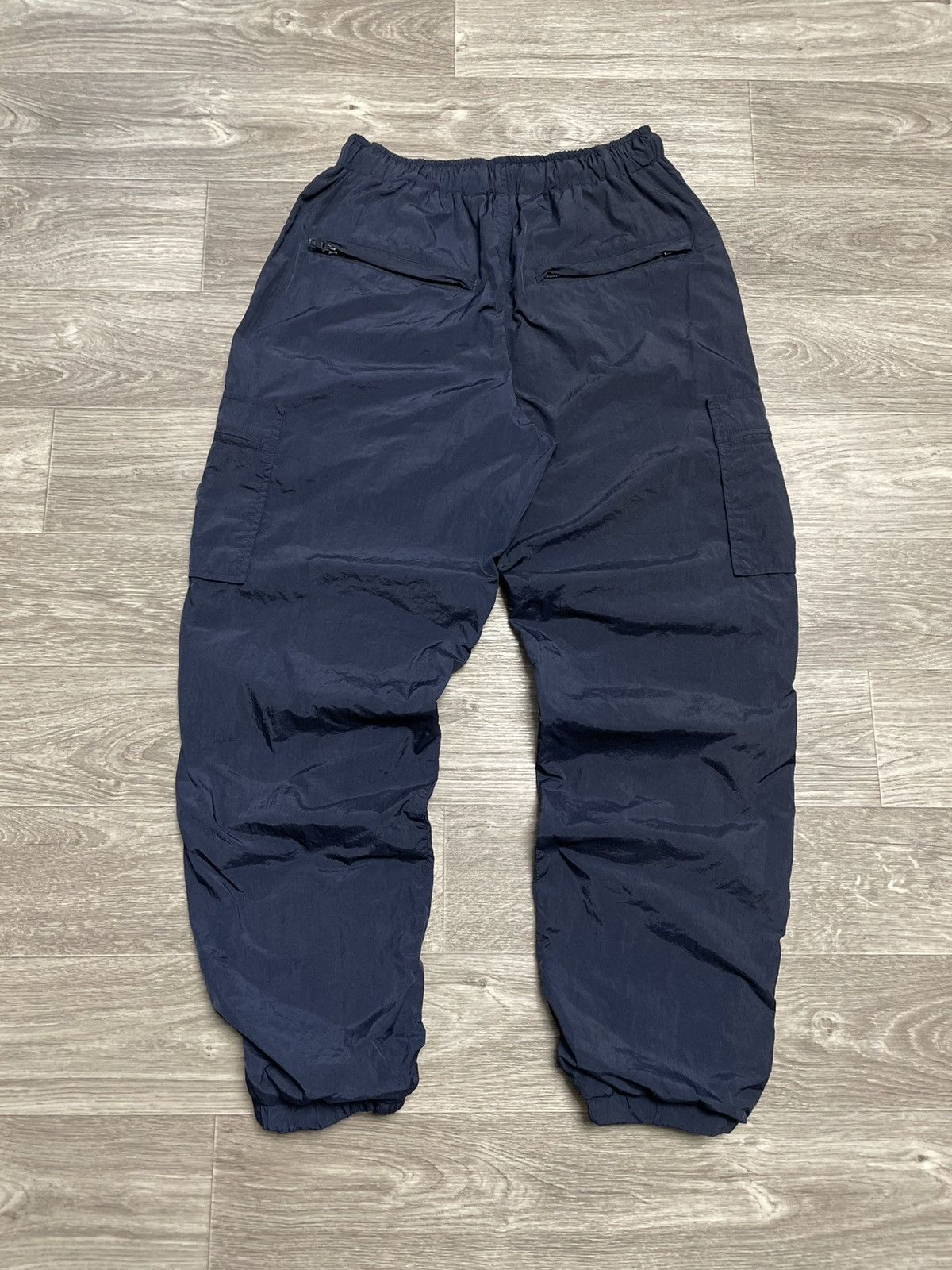 PACCBET PACCBET NAVY BLUE NYLON TRACK PANTS RRP-310£ Size US 30 / EU 46 - 12 Thumbnail