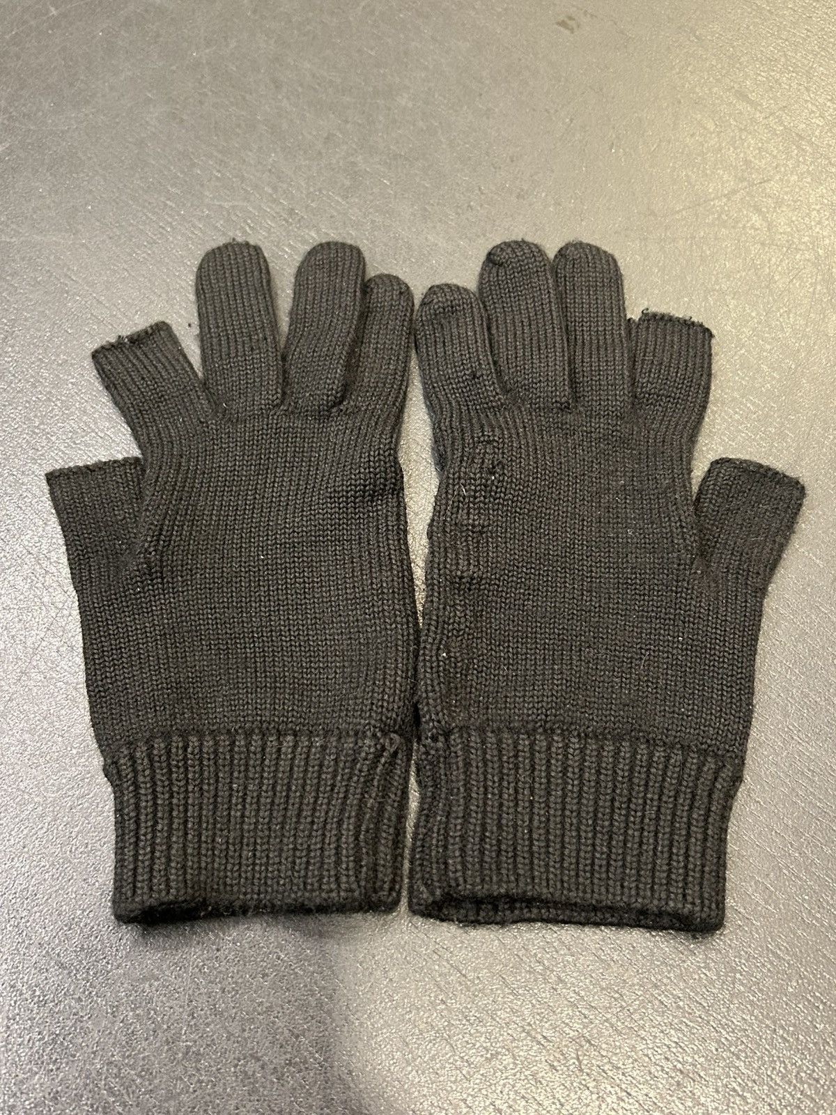 Rick Owens Rick Owens Cashmere Gloves Size ONE SIZE - 1 Thumbnail