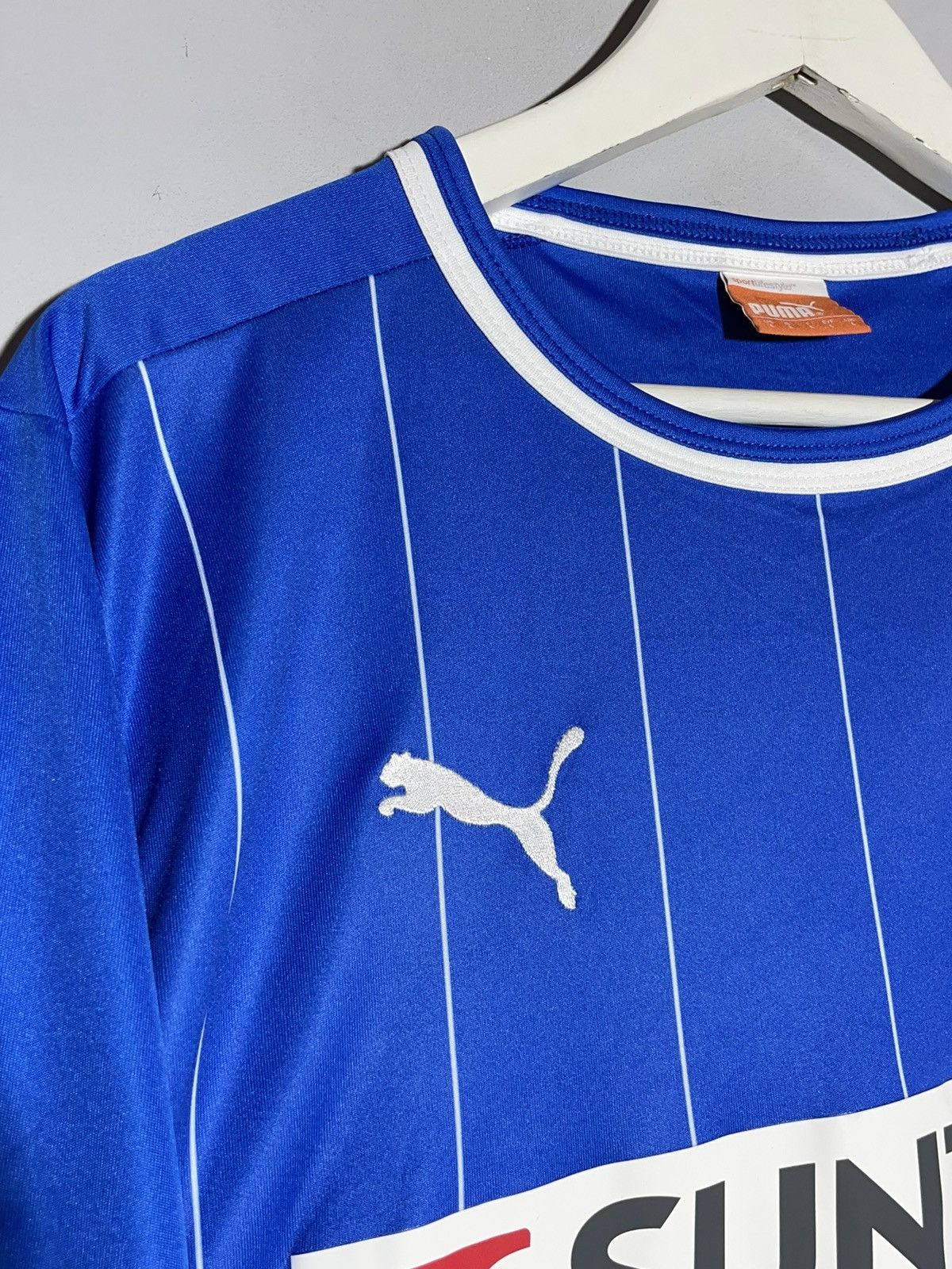 Puma TSG 1899 Hoffenheim Puma 2012/13 Home Football Shirt Size US L / EU 52-54 / 3 - 5 Thumbnail
