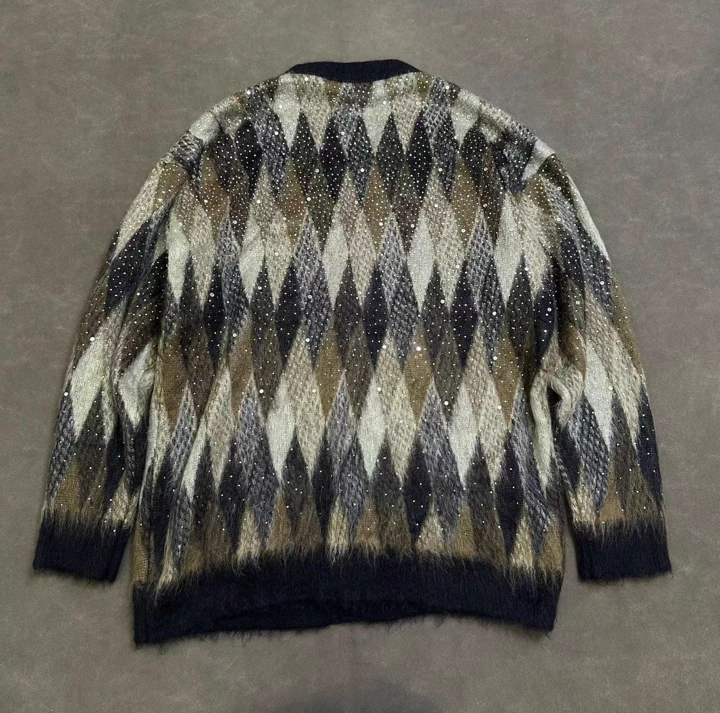 Celine Celine 22FW Sequin Mohair Cardi XXL New, Tried Size US XXL / EU 58 / 5 - 2 Thumbnail