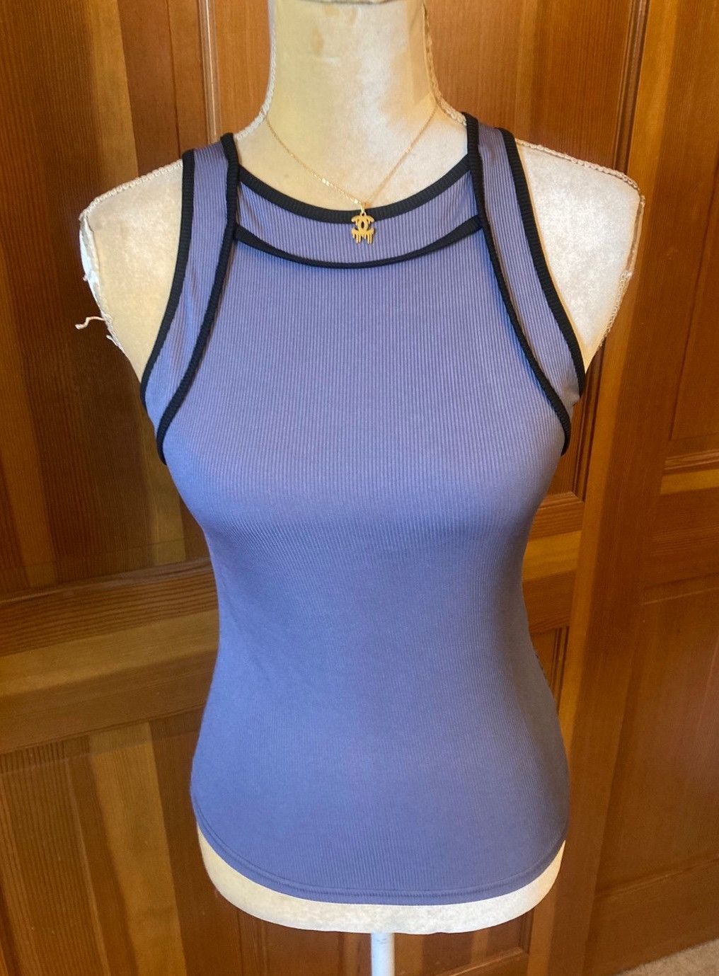 Designer × Other Nwt, Lavishly Paris Women’s Summer Slim Fit Tank Top. Size M / US 6-8 / IT 42-44 - 9 Thumbnail