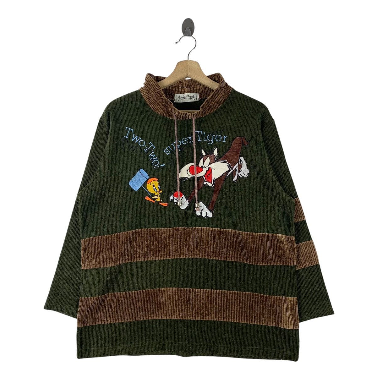 Vintage Vintage JC CASTELBAJAC Looney Tunes Cartoon Pullover Jumper Size US L / EU 52-54 / 3 - 1 Thumbnail