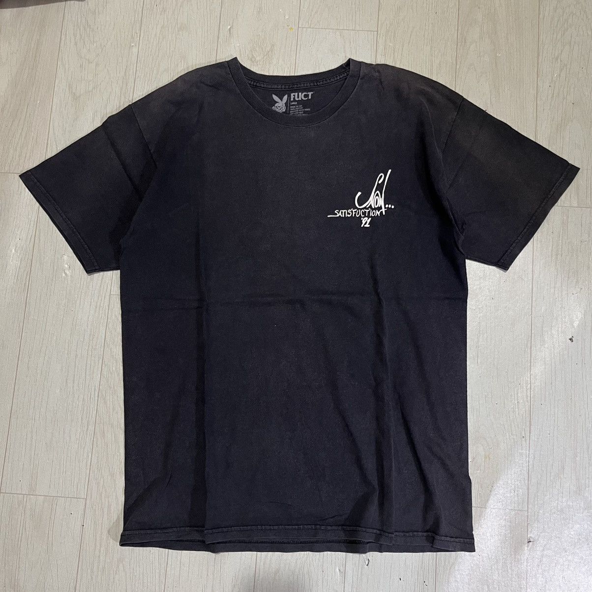 FUCT × Fuck The Population Fuct Satisfaction “I cant get snow” nude tshirt Size US L / EU 52-54 / 3 - 2 Thumbnail
