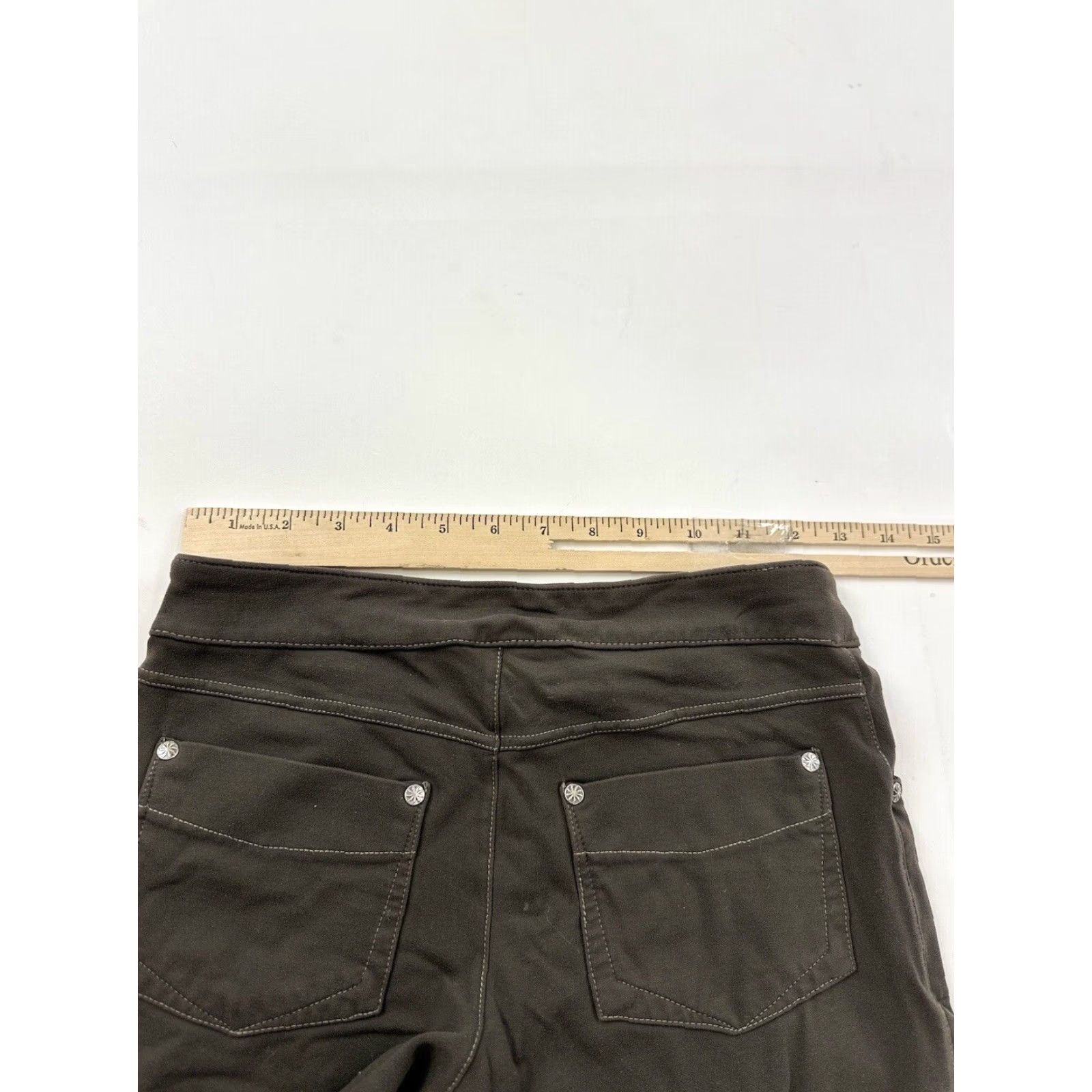 Athleta Athleta Leggings Women’s Small Brown Cropped Flare Size 28" / US 6 / IT 42 - 7 Thumbnail