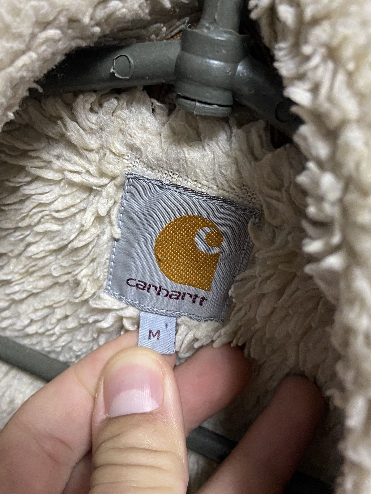 Carhartt × Vintage Carhartt Sherpa Jacket small logo phoenix coat Size US M / EU 48-50 / 2 - 4 Thumbnail