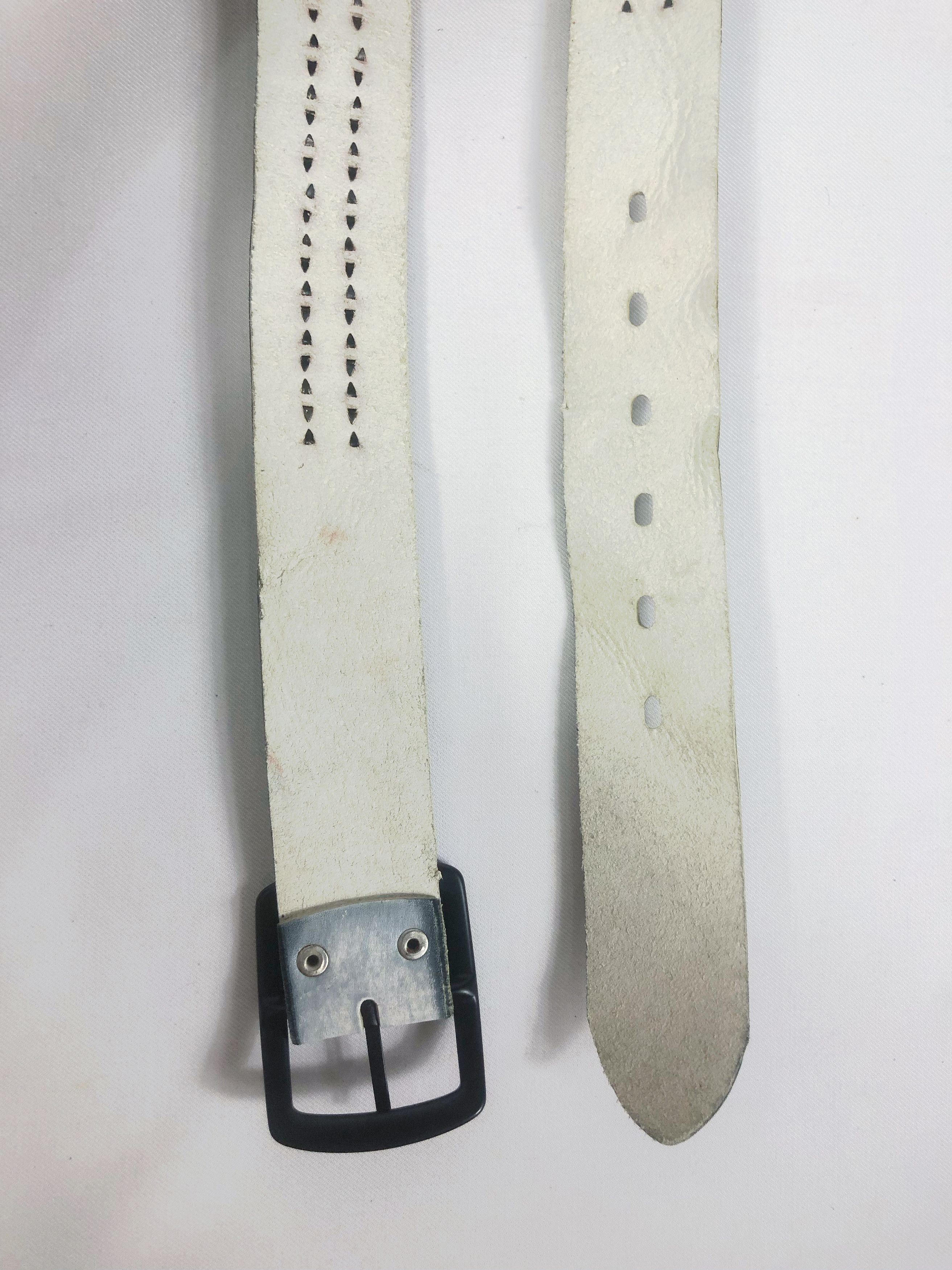 Vintage Rare Vintage Studded Punk Style Leather Belt Size ONE SIZE - 5 Thumbnail