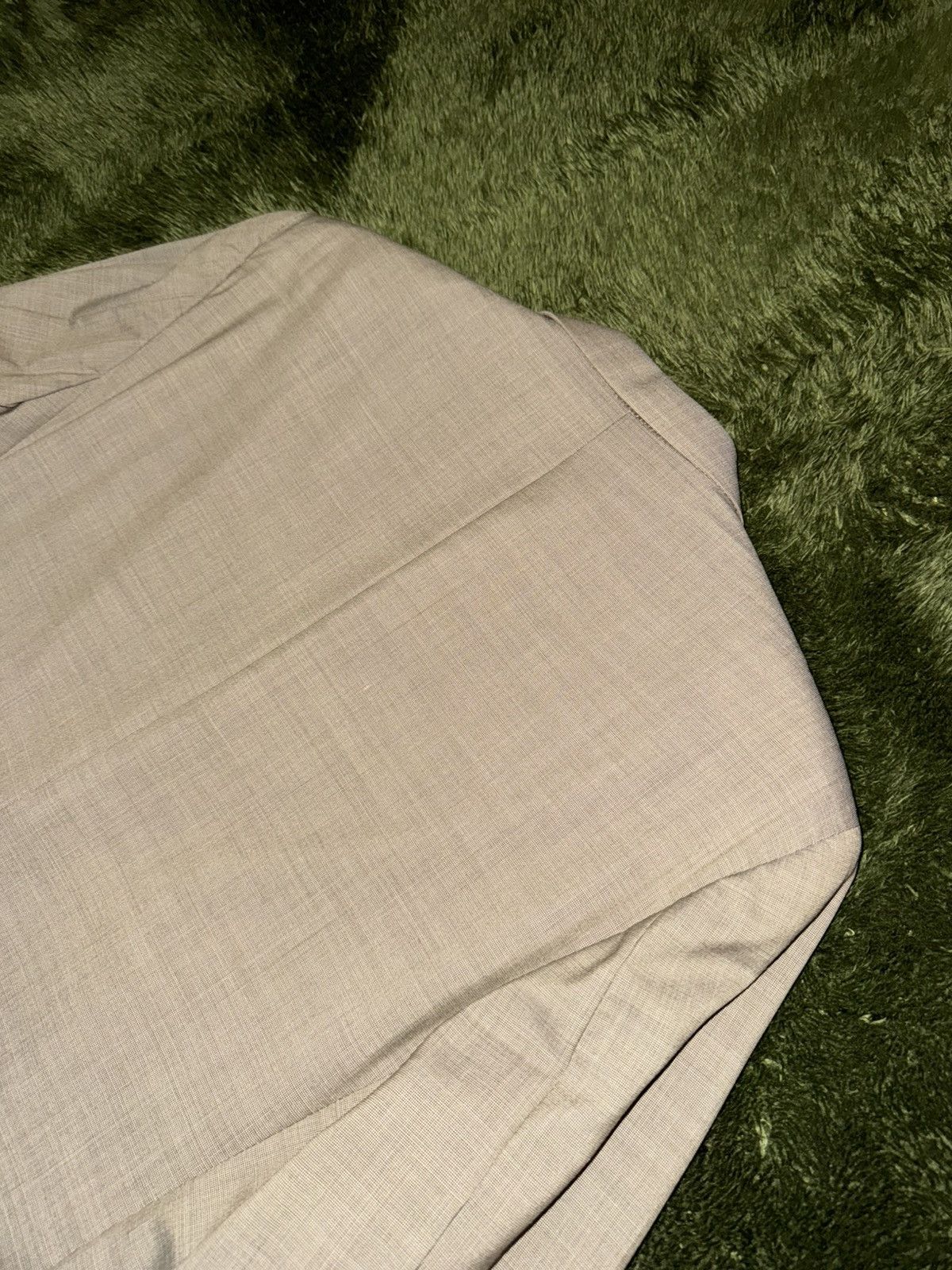 Brooks Brothers [42R] Brooks Brothers USA 346 Stretch Blazer Beige Size 42R - 10 Thumbnail