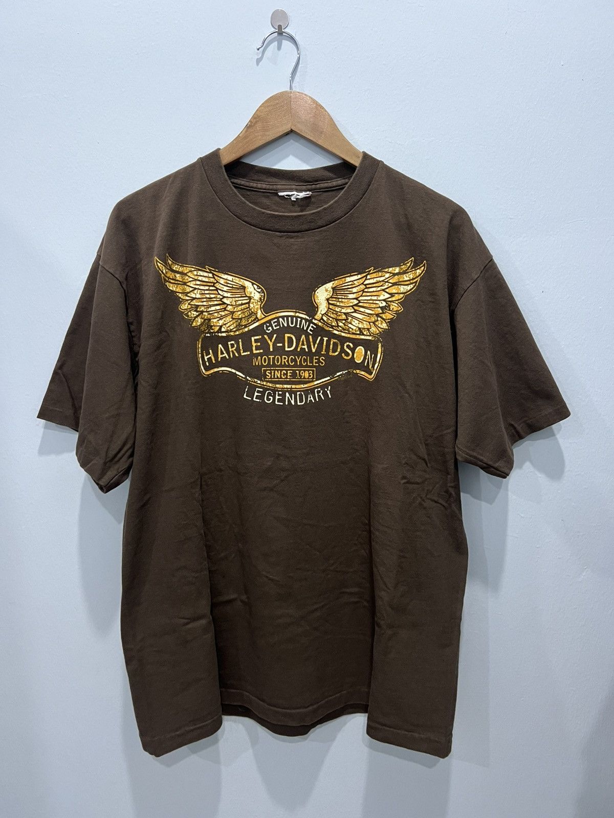 Harley Davidson Harley Davidson Single Stitch Vintage Tee Size US L / EU 52-54 / 3 - 1 Thumbnail
