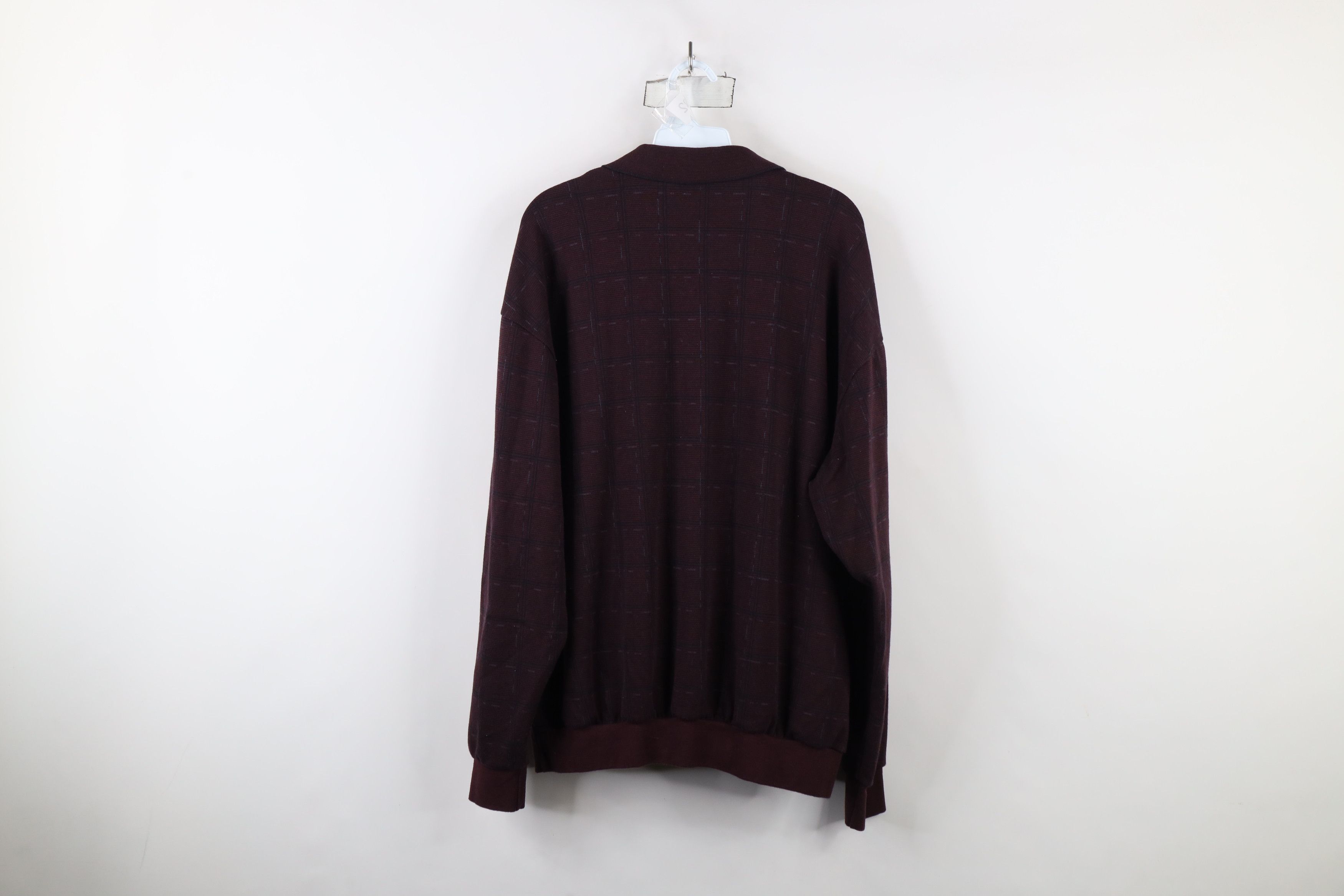Vintage Vintage 90s Streetwear Knit Collared Pullover Polo Shirt Size US XL / EU 56 / 4 - 10 Thumbnail
