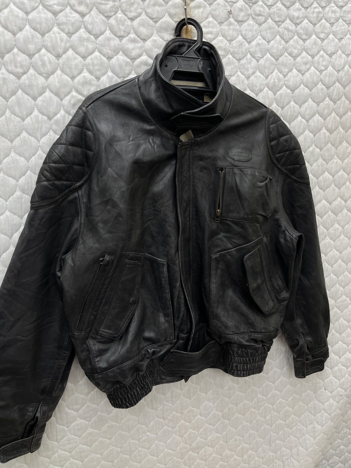 Kadoya 🔥🔥🔥ARCHIVE VINTAGE KUSHITANI RACING LEATHER JACKET Size US L / EU 52-54 / 3 - 3 Thumbnail