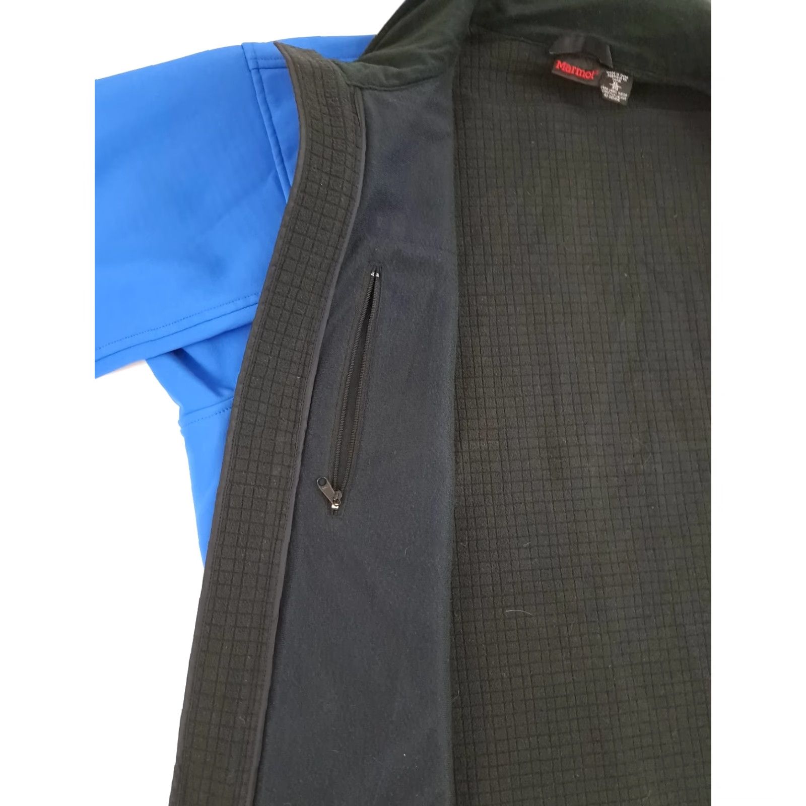 Marmot VINTAGE Marmot Full Zip Softshell Nylon Fleece Lined Outdoor XL Jacket Blue Size US XL / EU 56 / 4 - 5 Thumbnail