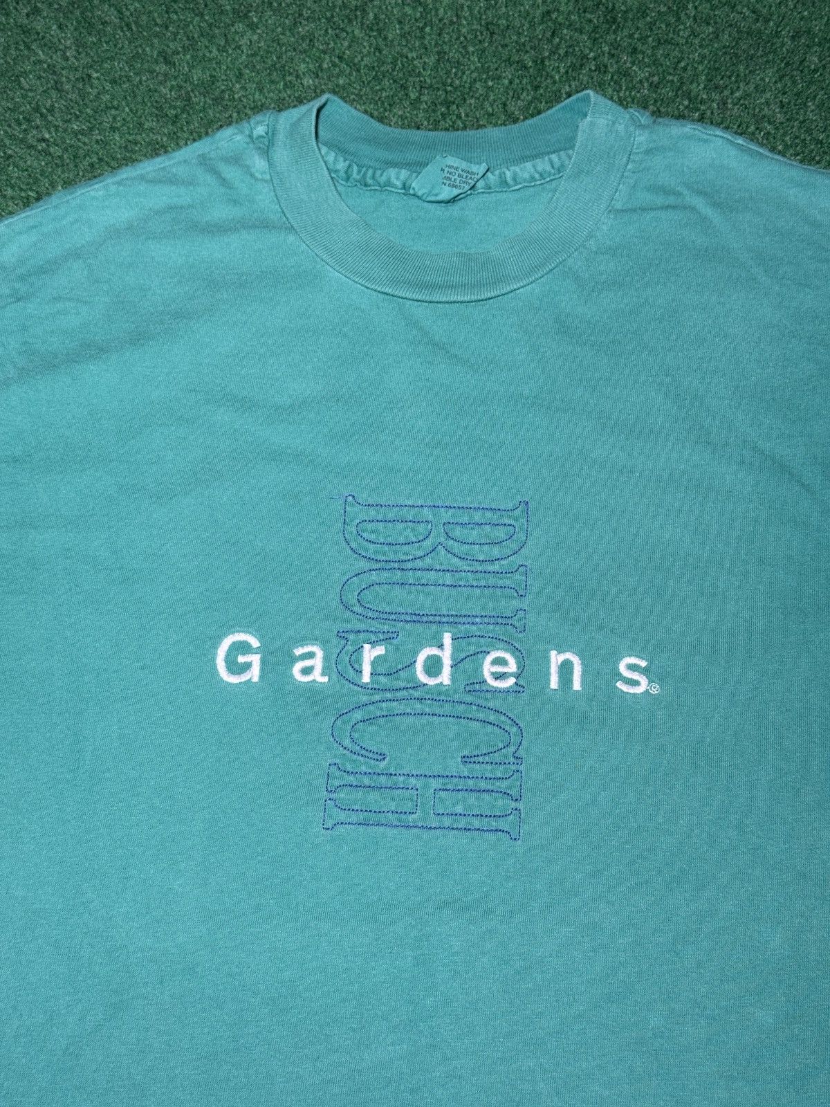 Vintage Vintage Busch Gardens 90s Amusement Park Coaster T Shirt Size US M / EU 48-50 / 2 - 2 Thumbnail