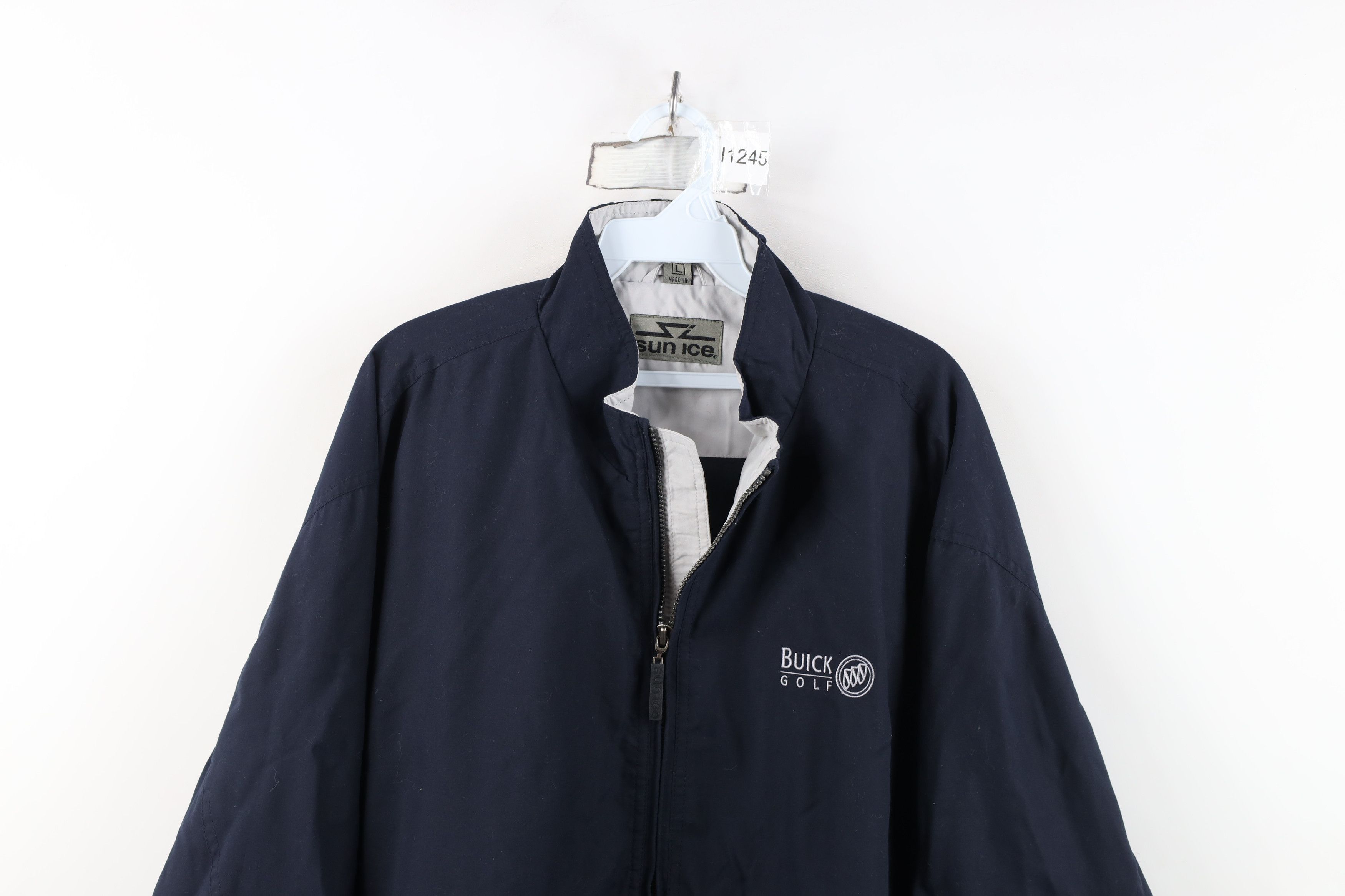 Vintage Vintage 90s Sunice Buick Golf Car Half Zip Rain Wind Jacket Size US L / EU 52-54 / 3 - 2 Thumbnail