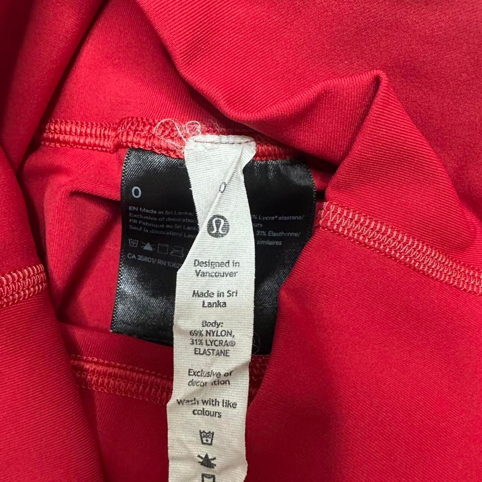 Lululemon Lululemon Lunar New Year Wunder Under Red Leggings Size 0 Size 25" / US 0 / IT 36 - 7 Thumbnail