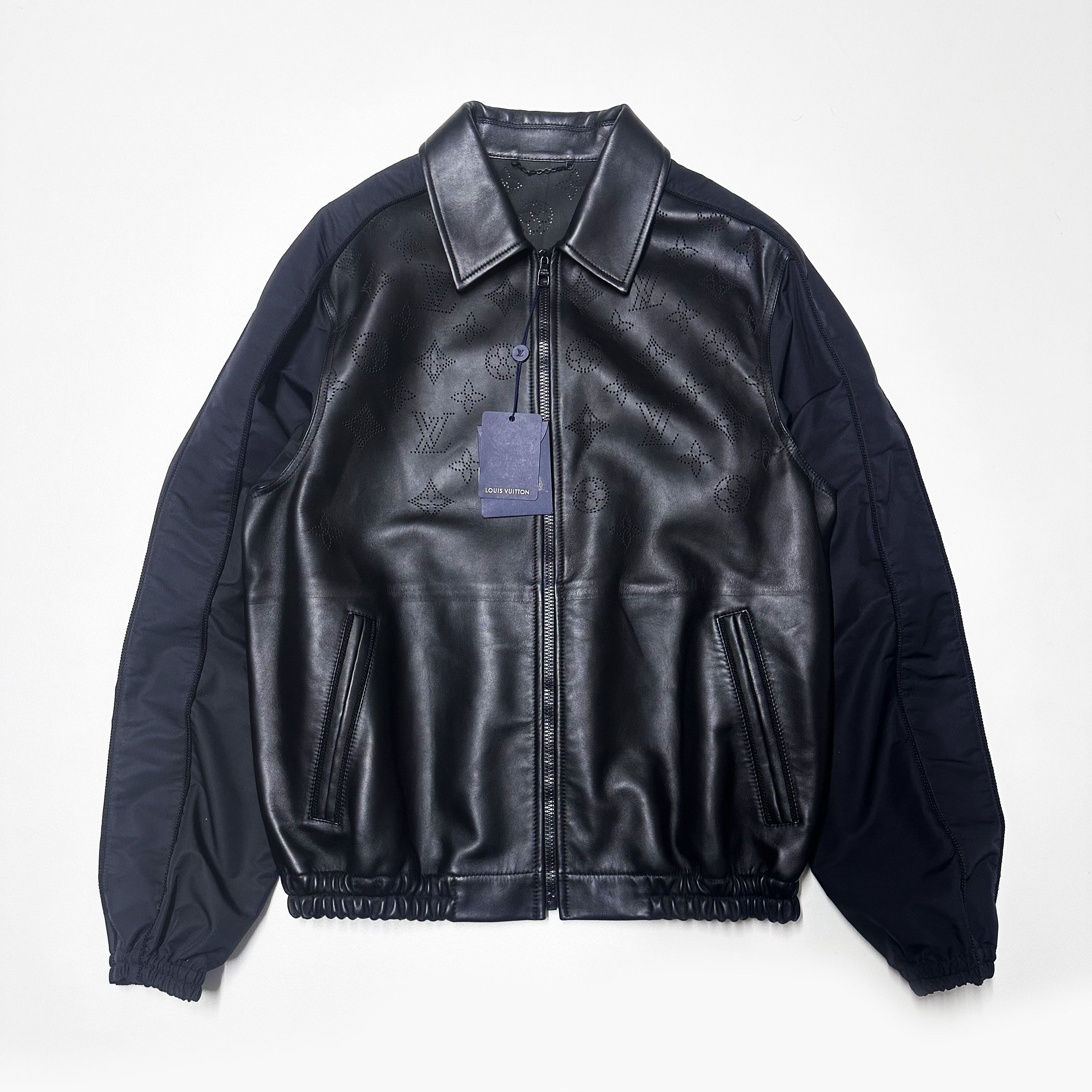 Louis Vuitton Louis Vuitton size 50 M L Leather jacket Monogram LV Size US M / EU 48-50 / 2 - 1 Thumbnail
