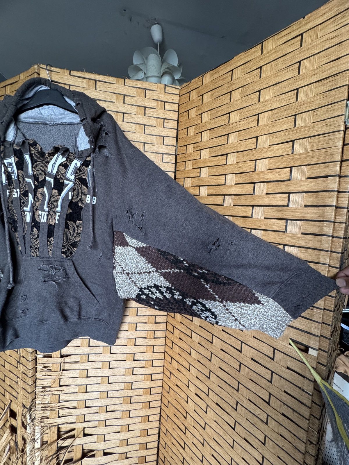 Other New York City Distressed Patchwork Hoodie Size US L / EU 52-54 / 3 - 4 Thumbnail