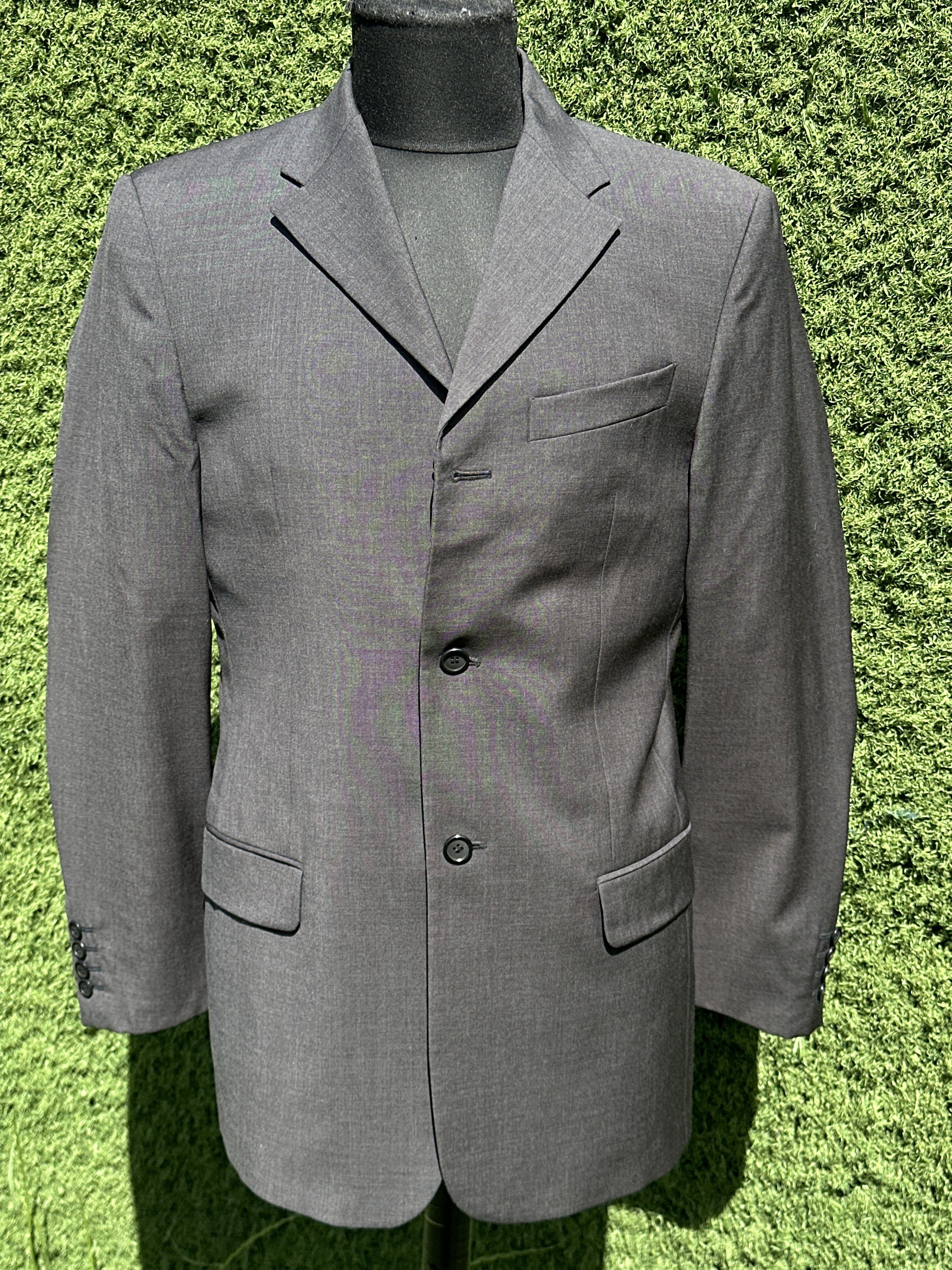 Valentino Valentino Roma Virgin Wool Three Button Tailored Blazer 48R Size 48R - 1 Thumbnail