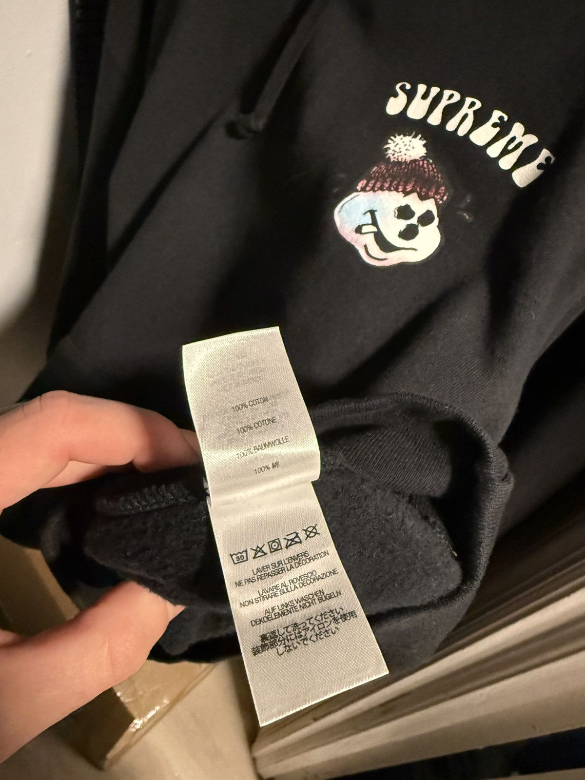 Supreme Supreme Snowman Hooded Sweatshirt Size US S / EU 44-46 / 1 - 8 Thumbnail