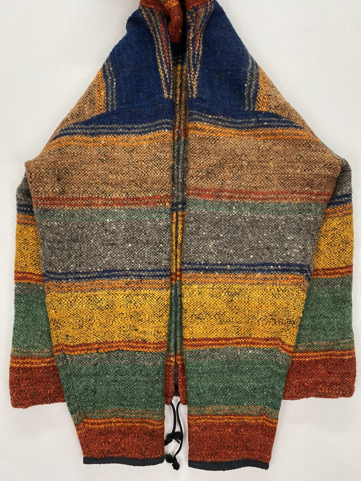 Native Vintage Wool Stripes Hooded Jacket Size US M / EU 48-50 / 2 - 6 Thumbnail