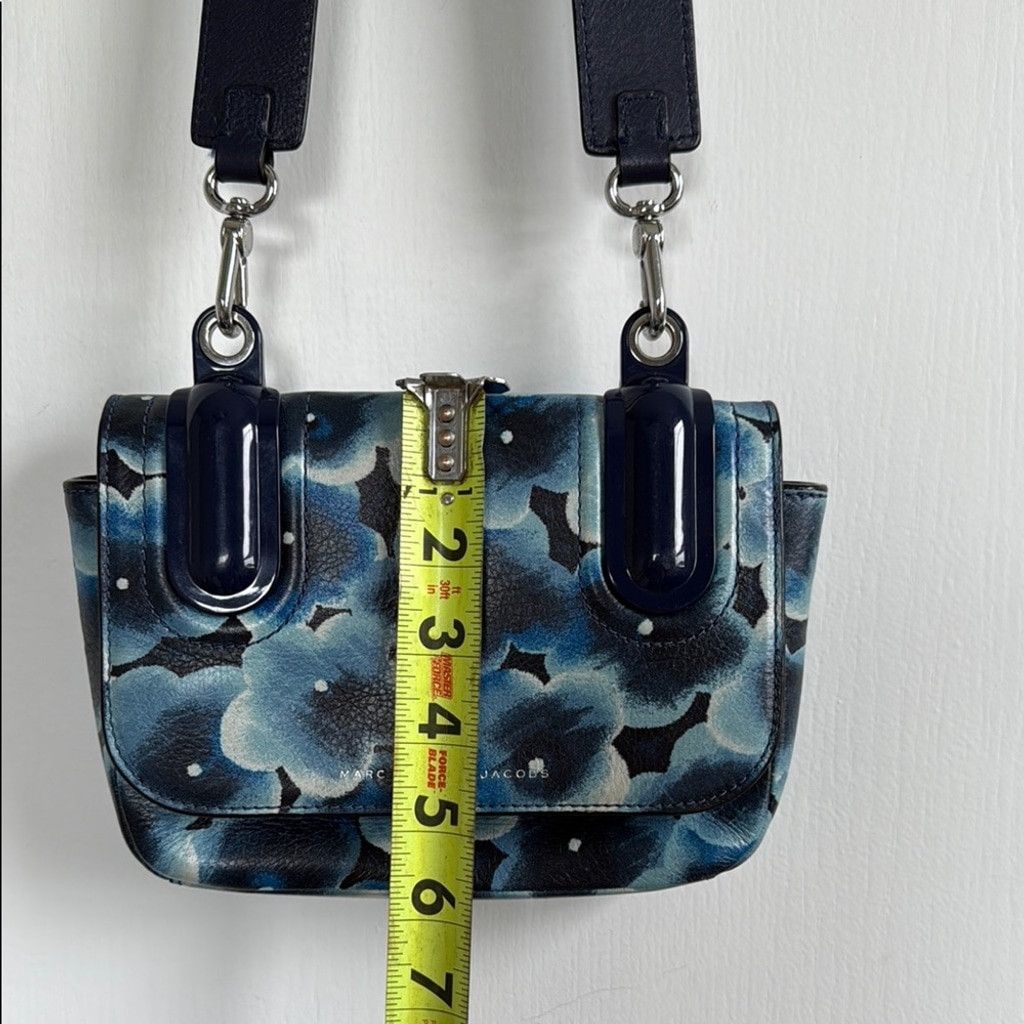 Marc by Marc Jacobs Marc Jacobs Blue Floral Crossbody Bag Size ONE SIZE - 15 Thumbnail