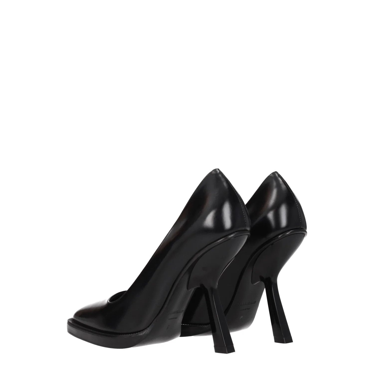 Salvatore Ferragamo ob1o1e1224 Leather Pumps in Black Size US 8 / IT 38 - 4 Thumbnail