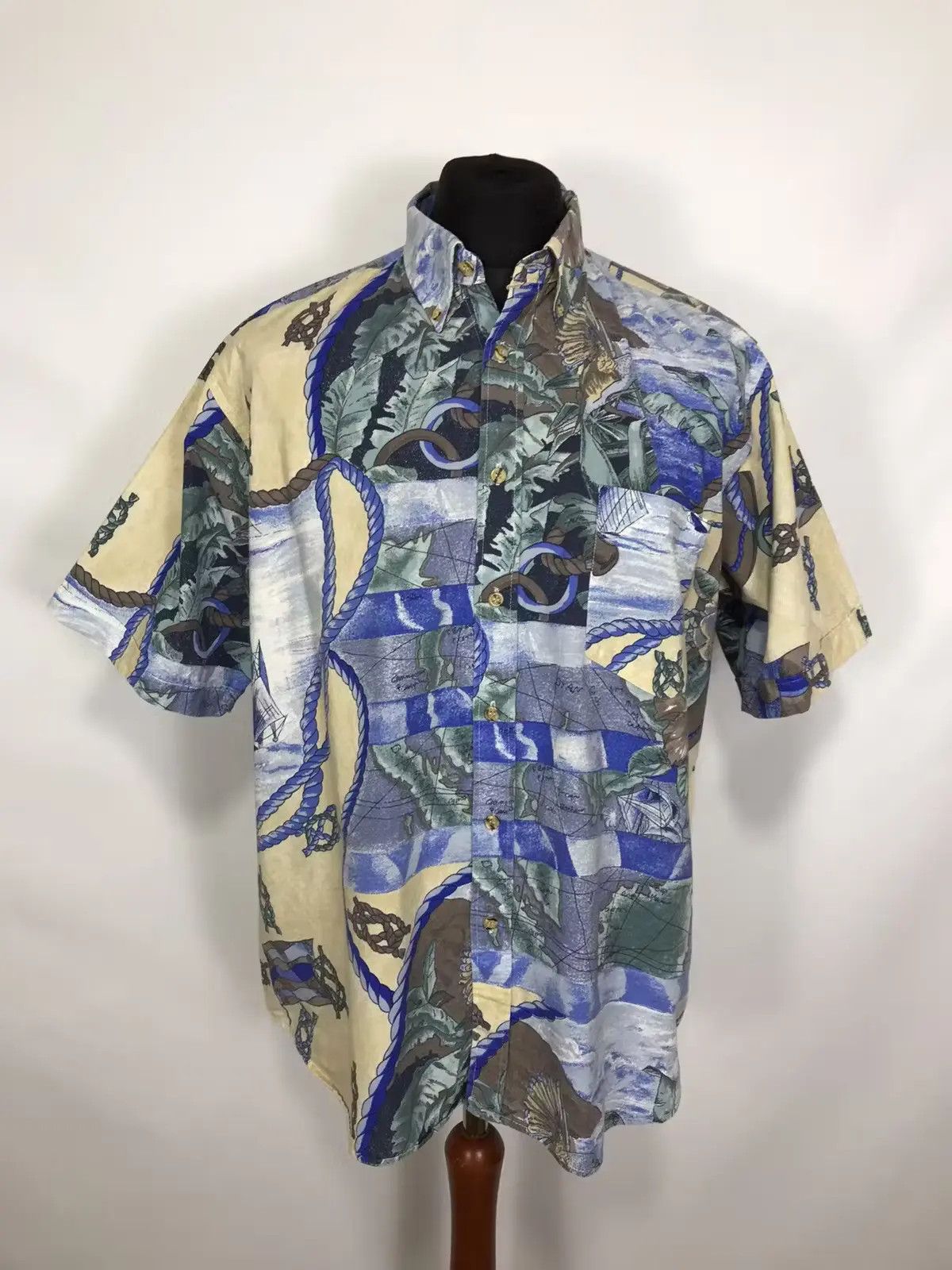 Other Vintage crazy hawaiian shirt 90’s Size US L / EU 52-54 / 3 - 1 Thumbnail