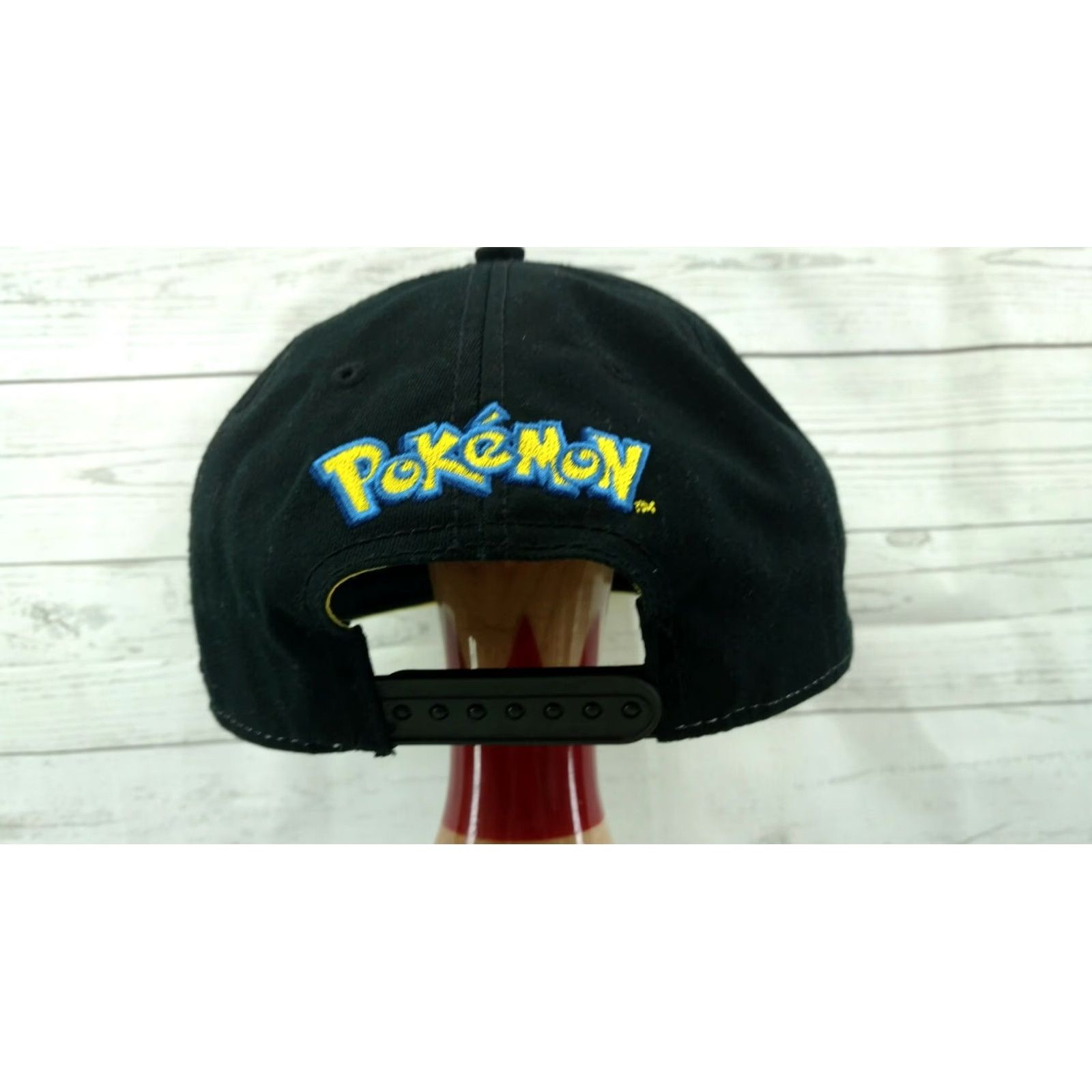 Nintendo Pikachu Pokemon Snapback Cap 2015 Nintendo Black Yellow Hat Men Adjustable Baseball Cap Buttoned/Snapback Cap Size ONE SIZE - 5 Thumbnail