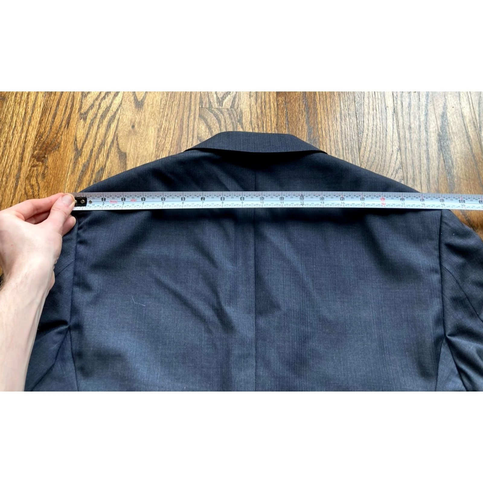 Suitsupply Suitsupply Blazer Jacket Sport Coat Mens Size 38L Wool Midnight Blue E Thomas Size 38R - 7 Thumbnail