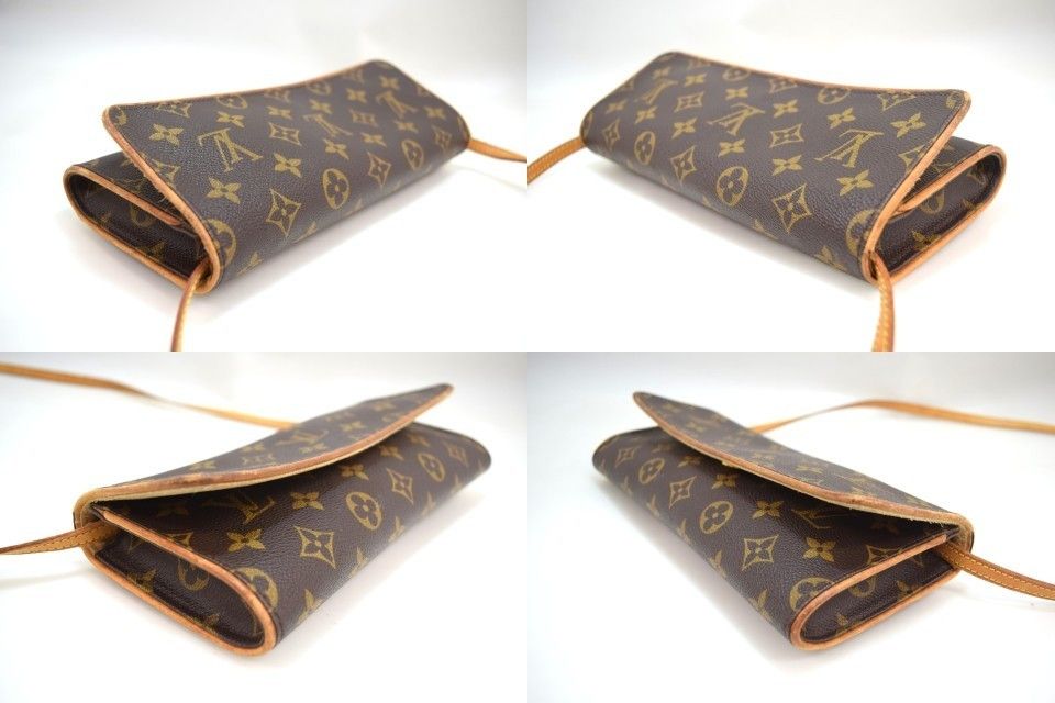 Louis Vuitton LV Pochette Twin GM Crossbody Bag Monogram M51852 Size ONE SIZE - 8 Thumbnail