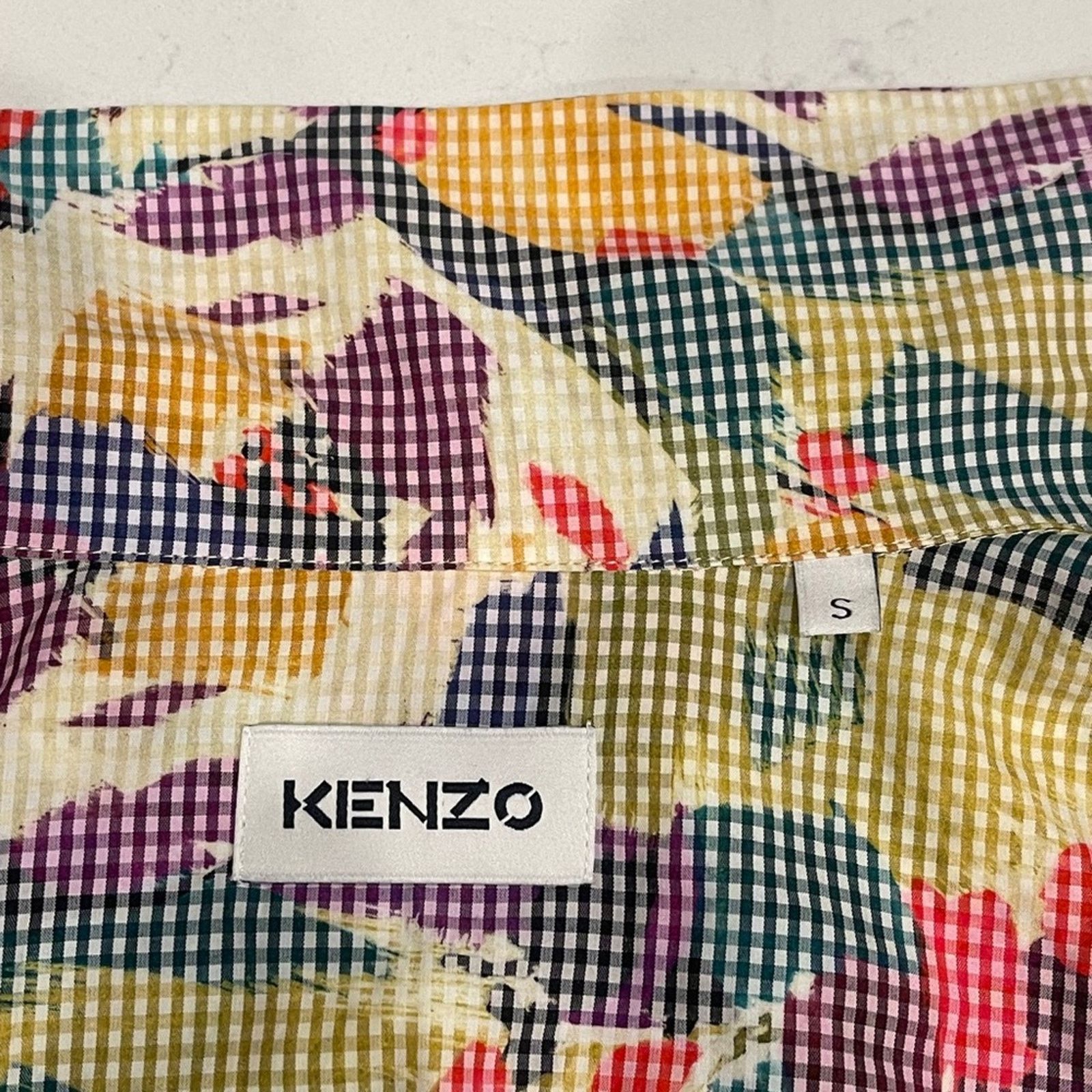 Kenzo Kenzo Multicolor Floral Men's Shirt Size:S Size US S / EU 44-46 / 1 - 8 Thumbnail