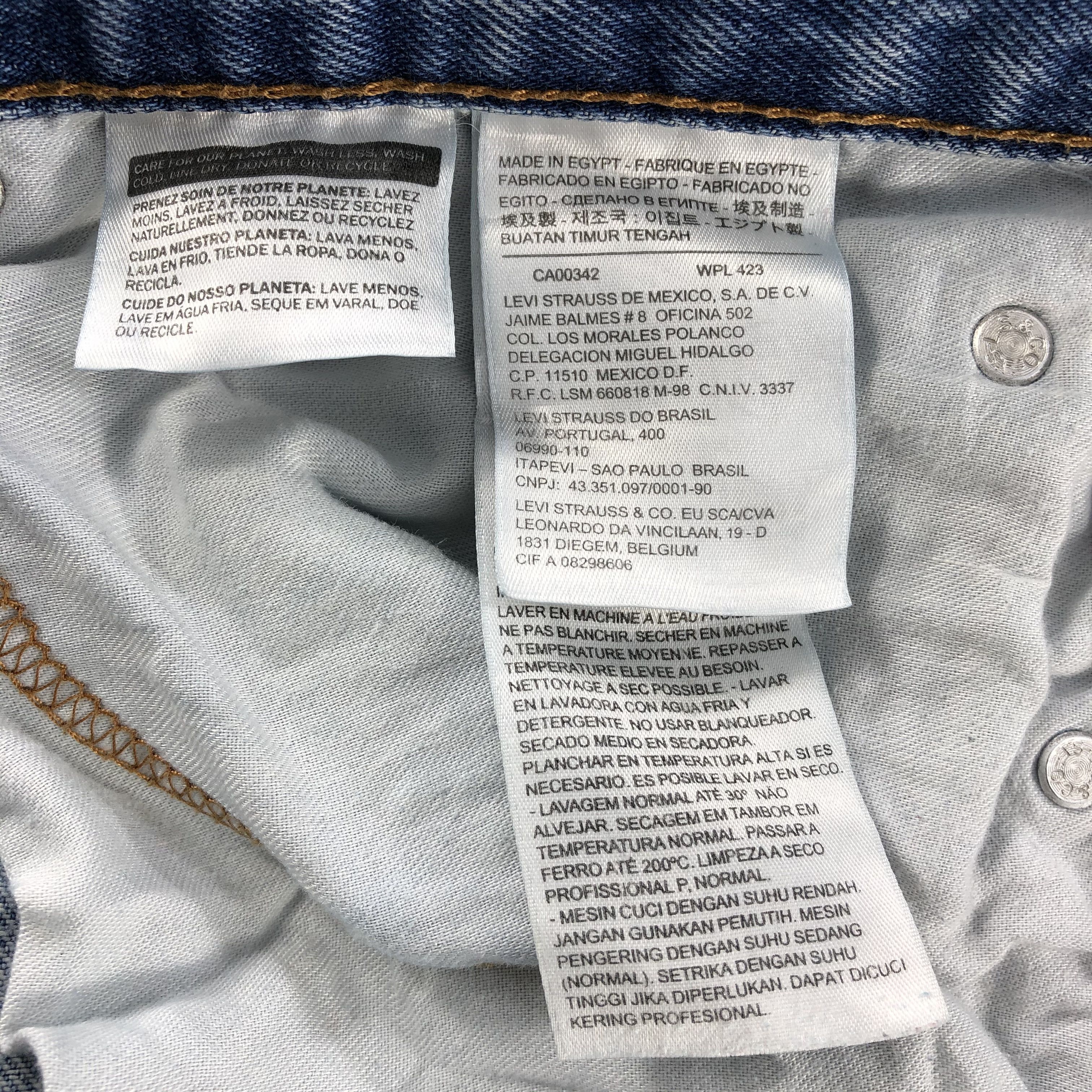 Levi's Vintage Light Wash Levis 505 Jeans-J1234 Size US 36 / EU 52 - 9 Thumbnail