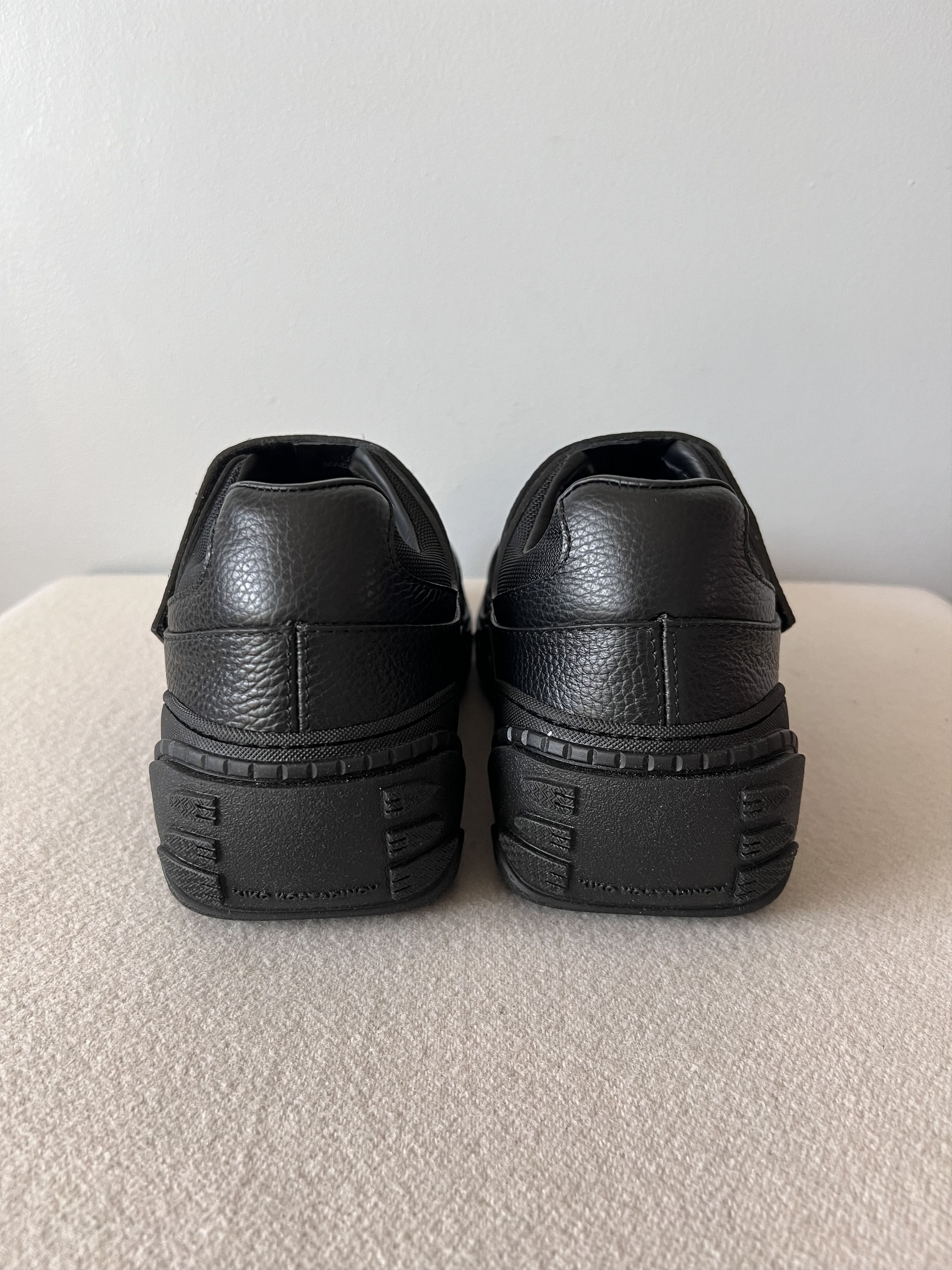 Kiko Kostadinov Kiko Kostadinov Tonkin Sandal Hybrid in Black Leather Size US 12 / EU 45 - 5 Thumbnail